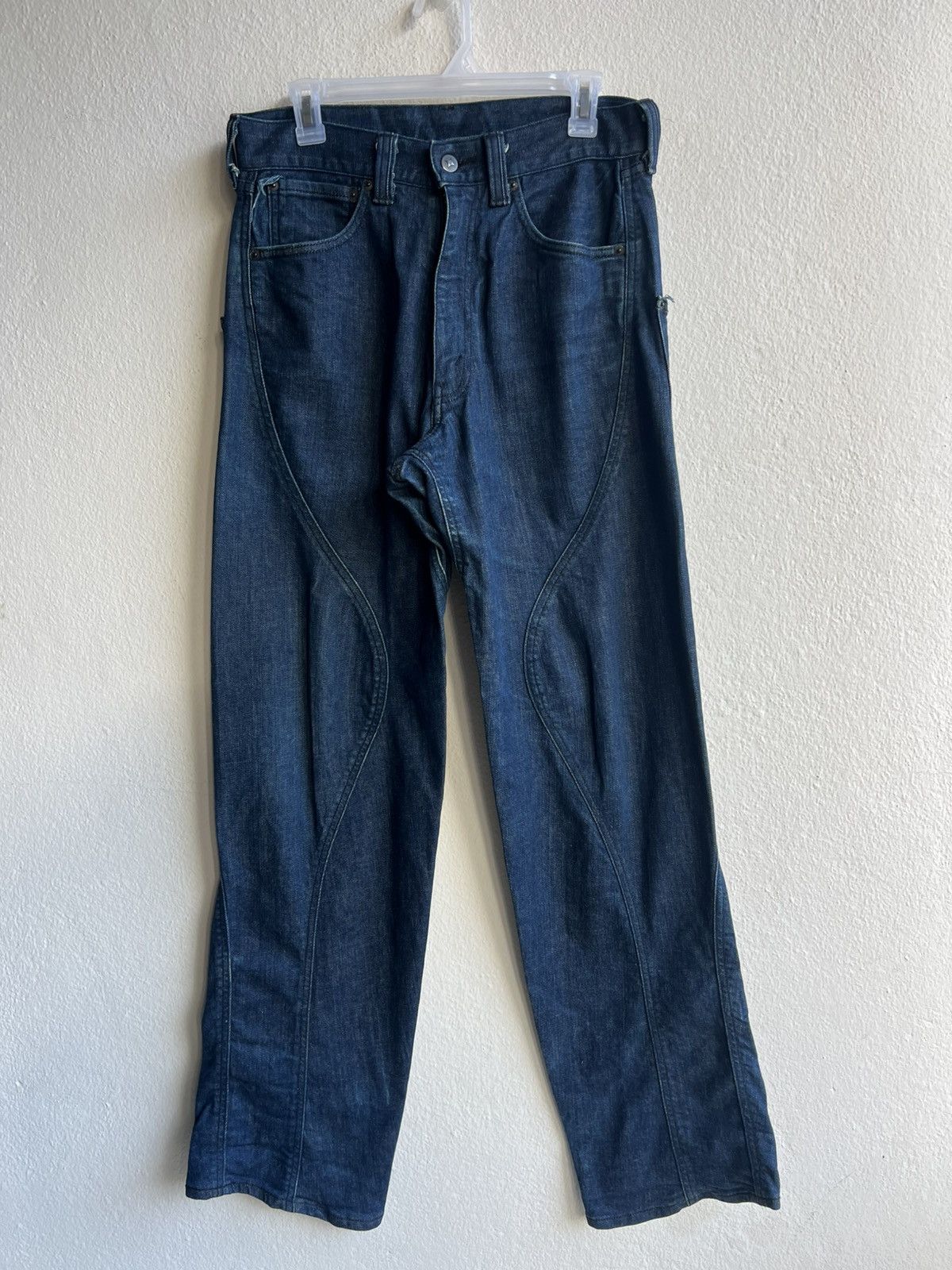 Japanese Brand × Levi's × Vintage Vintage 2006 Levi’s Flu Japan Baggy Denim Jeans Size US 30 / EU 46 - 2 Thumbnail