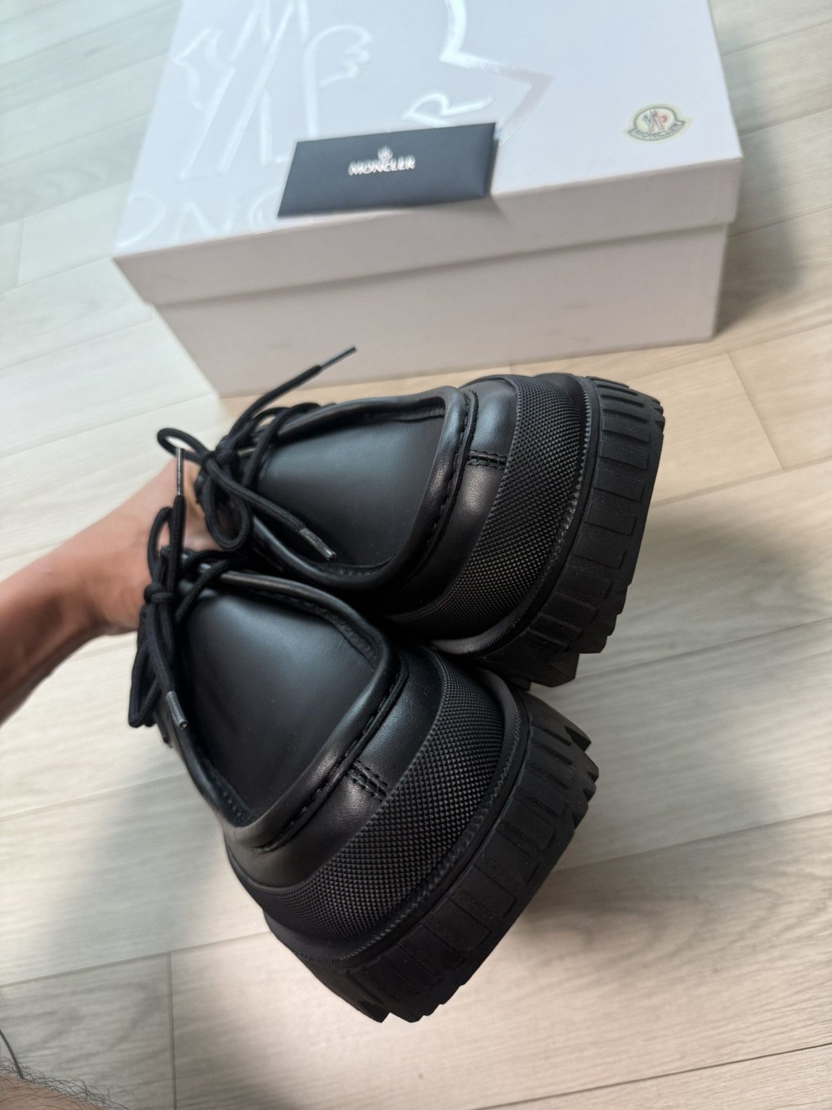 Moncler [New] Moncler leather Loafers 41-42size Size US 8.5 / EU 41-42 - 6 Thumbnail