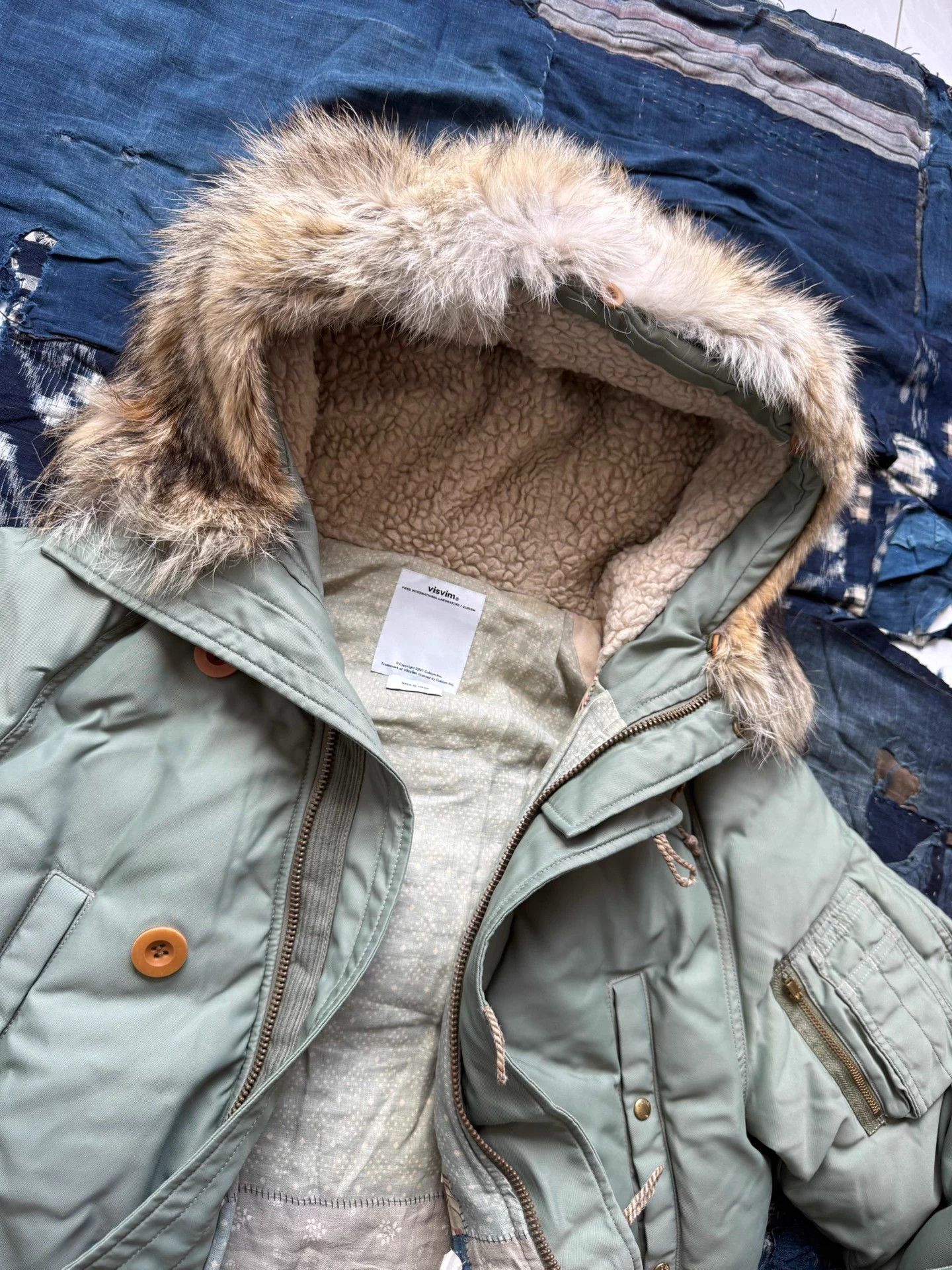 Visvim VISVIM 14AW VALDEZ Down JKT Olive 2 Size US M / EU 48-50 / 2 - 5 Thumbnail