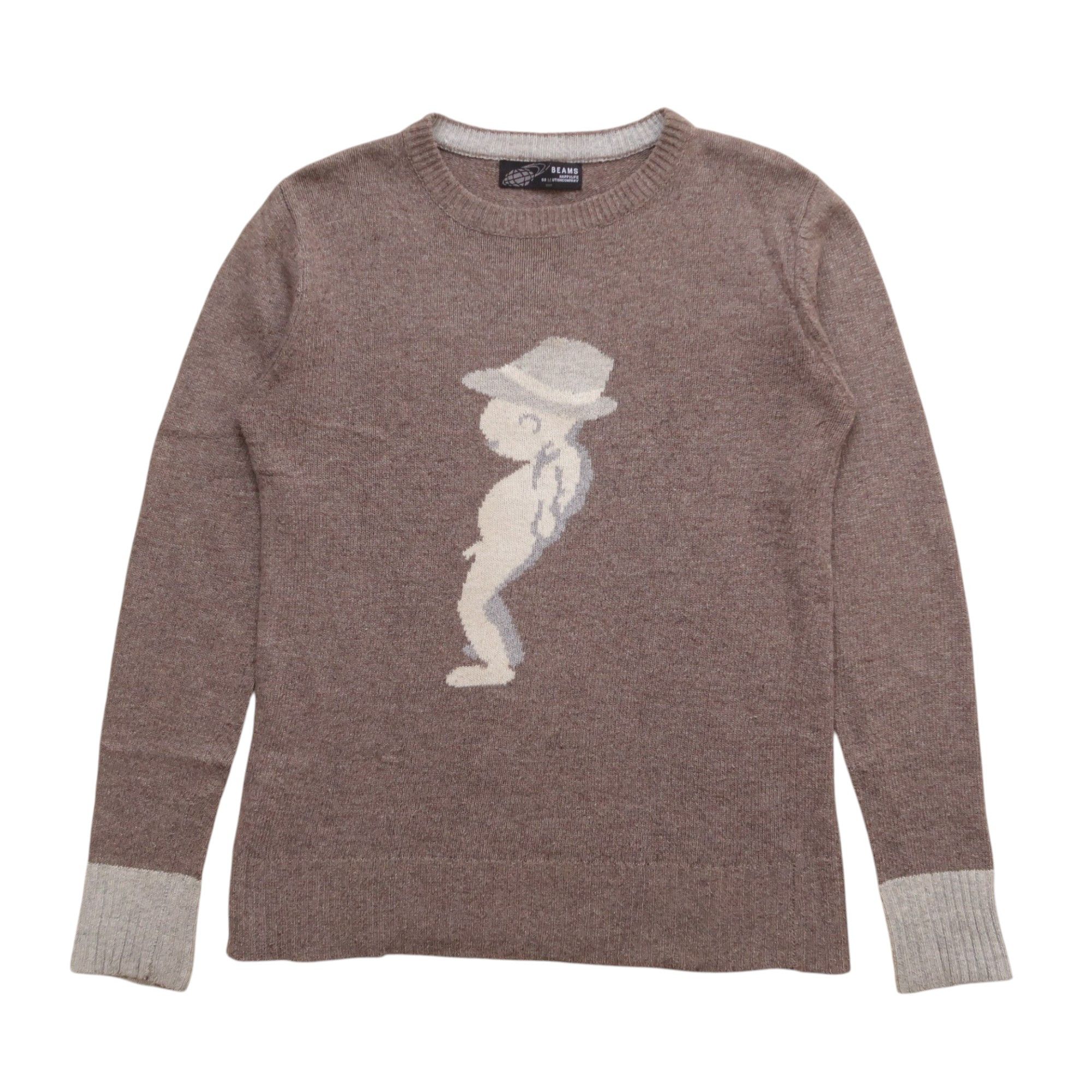 Beams Plus Crew Multi Stripe 5G | Grailed