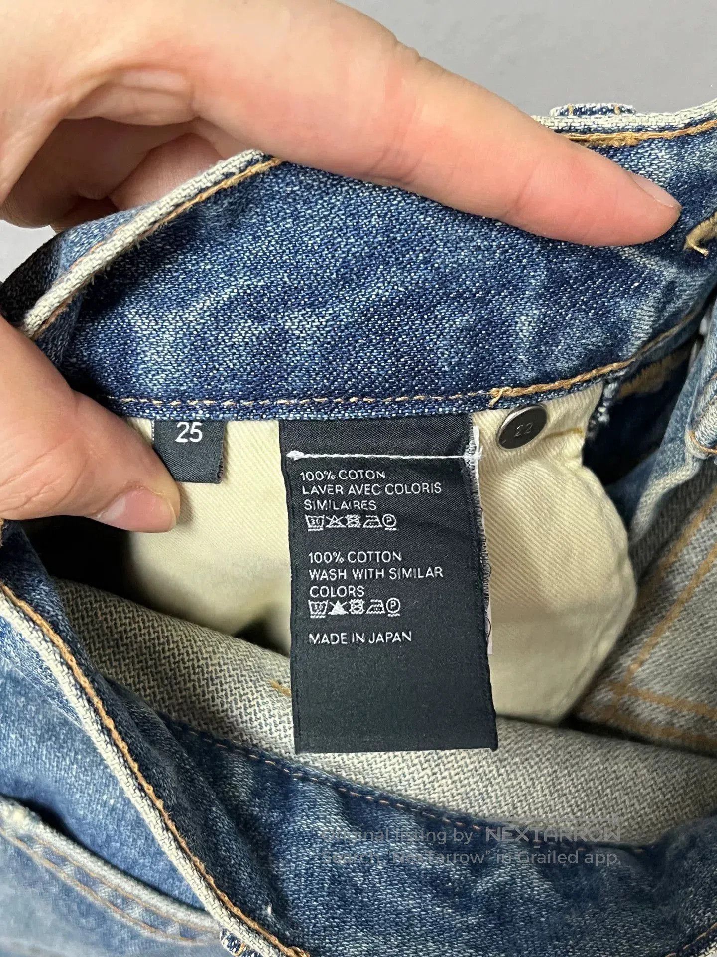 ANGEL CHEN Celie Washed Denim Jeans in Size 25. Size 25" / US 0 / IT 36 - 5 Thumbnail