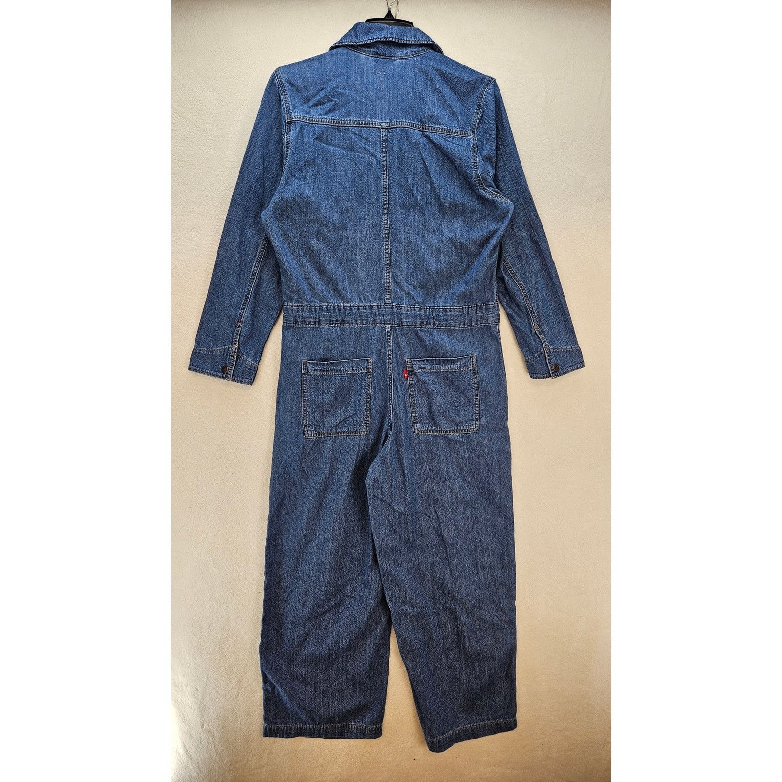 Levi's LEVI'S WOMEN'S MEDIUM DOLMAN SLEEVE REGULAR SIZE JUMPSUITS Size 28" / US 6 / IT 42 - 6 Thumbnail