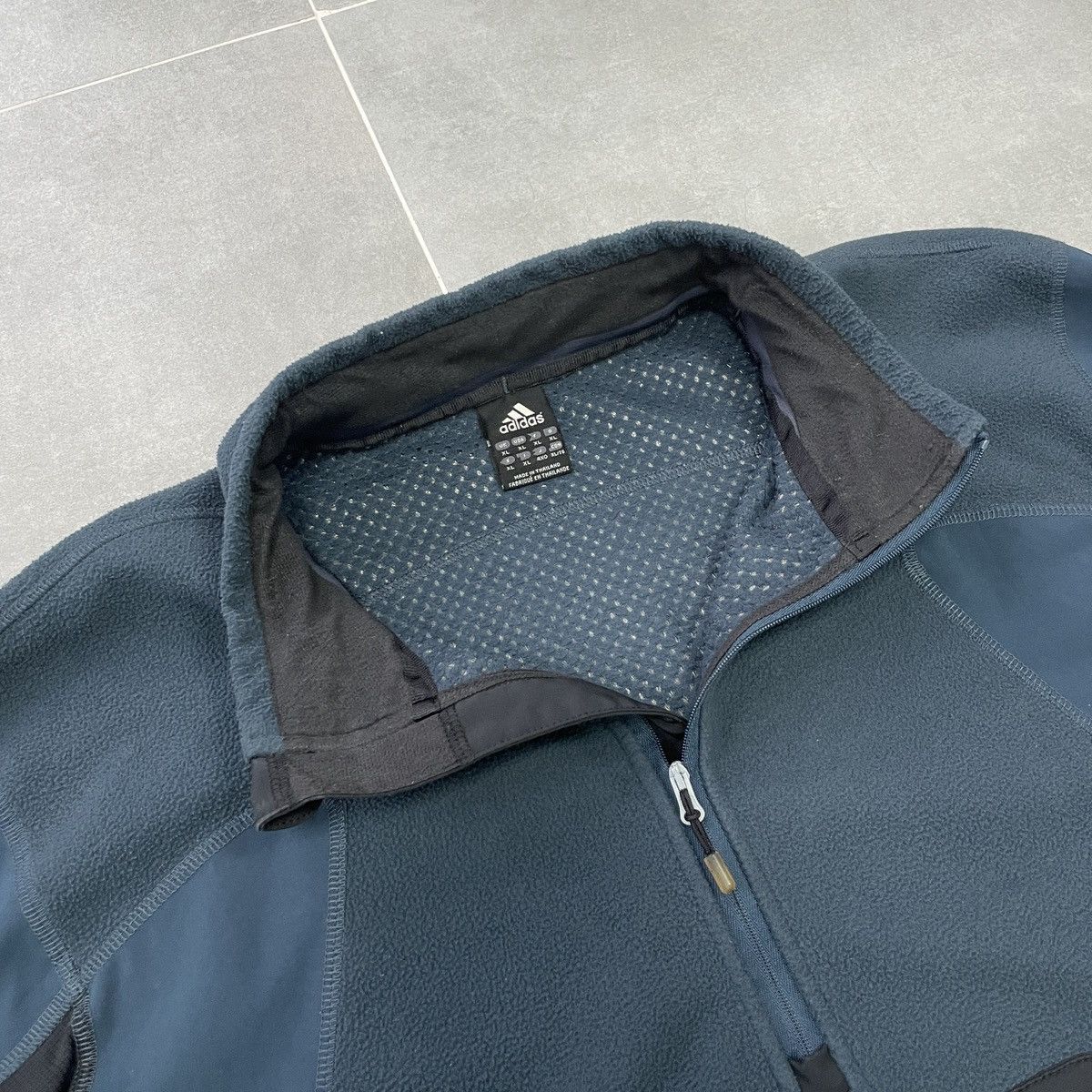 Adidas × Vintage Vintage Adidas Clima Proof Fleece Anorak Jacket Size XL Size US XL / EU 56 / 4 - 15 Thumbnail