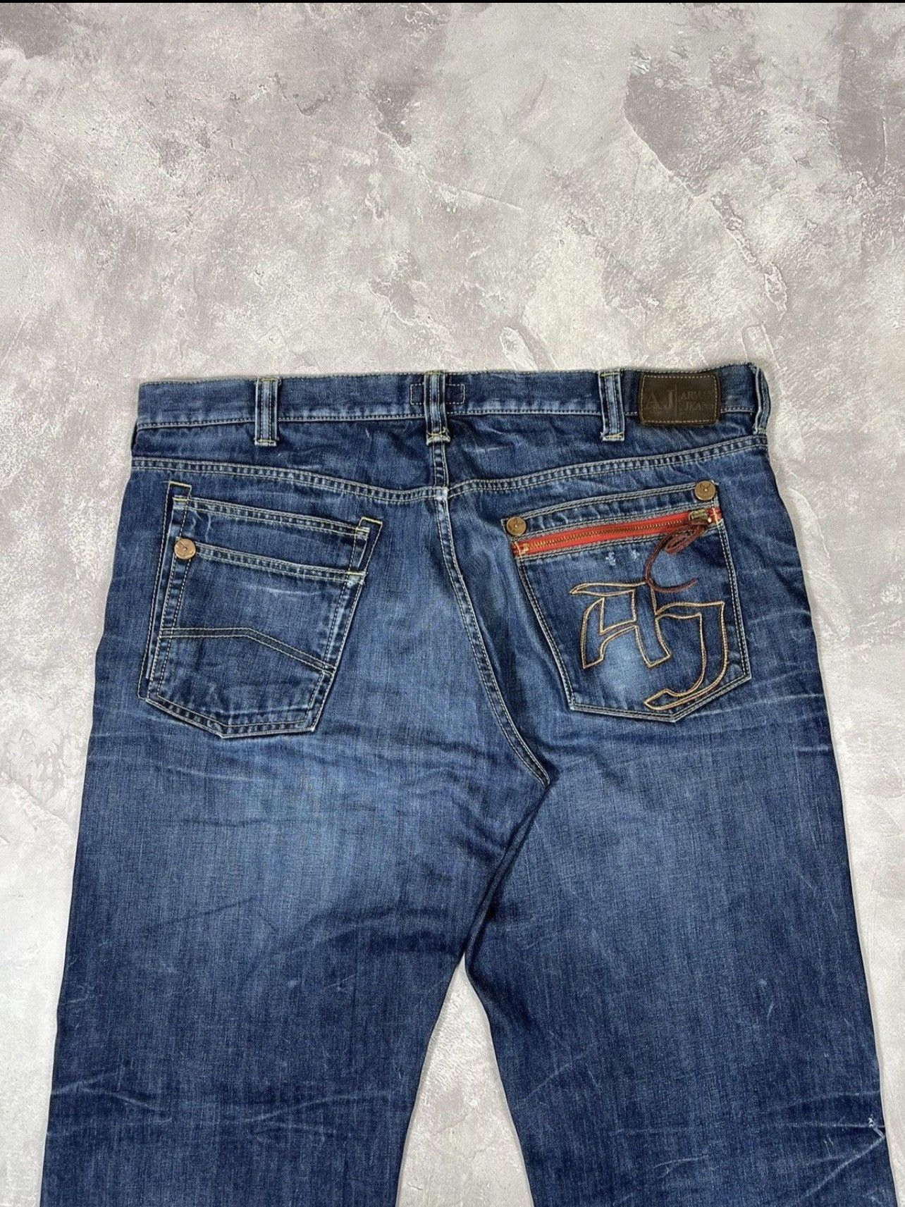 Armani Vintage Armani Jeans Y2k Baggy Pants Size US 40 / EU 56 - 2 Thumbnail