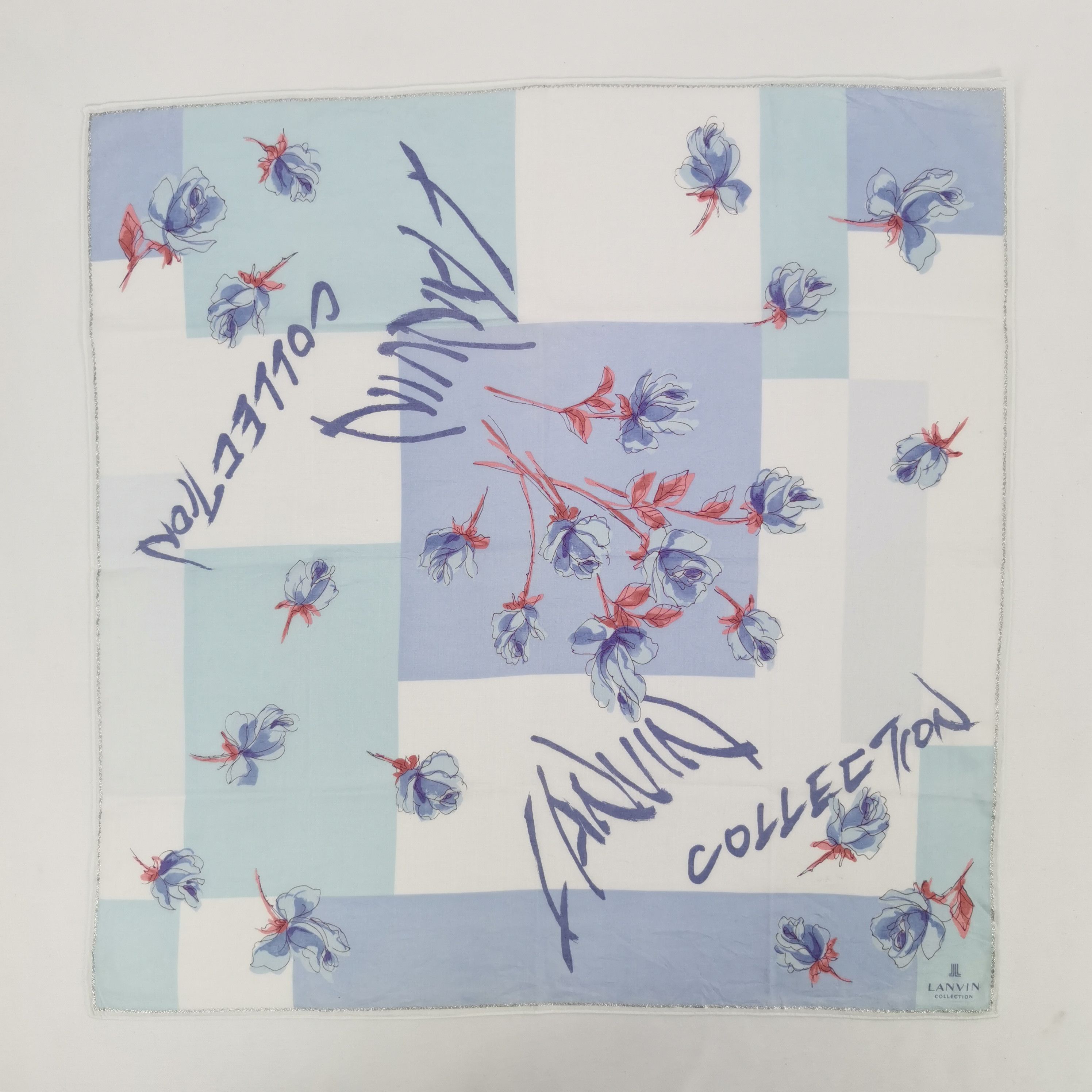 Lanvin Vintage Lanvin Handkerchief Neckerchief Bandana Size ONE SIZE - 1 Thumbnail