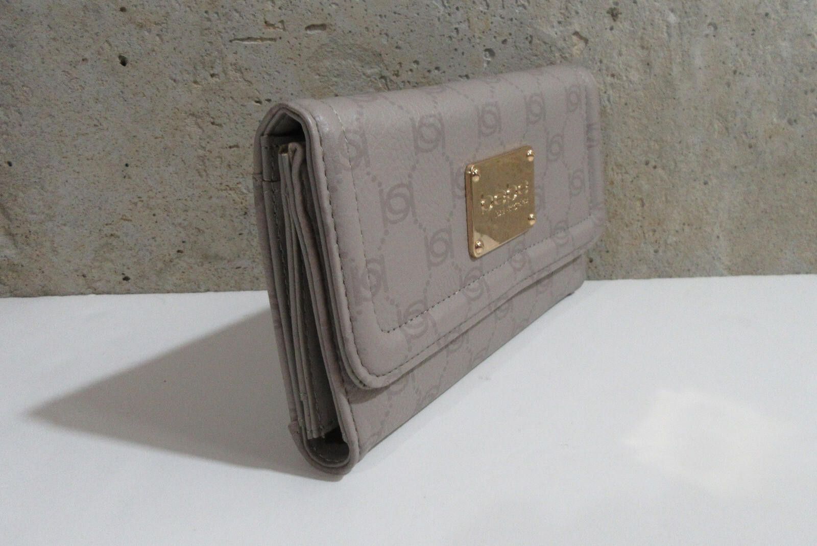 United Colors Of Benetton bebe Alexis Flap Logo Wallet Grey Size ONE SIZE - 6 Thumbnail