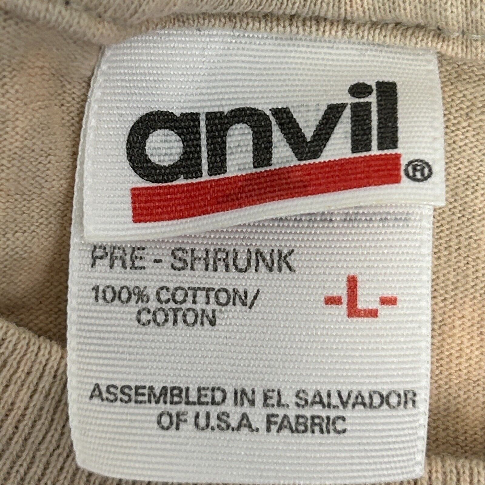 Anvil Vintage Y2Ks Operation Iraqi Freedom T Shirt Iraq L Large Size US L / EU 52-54 / 3 - 5 Thumbnail