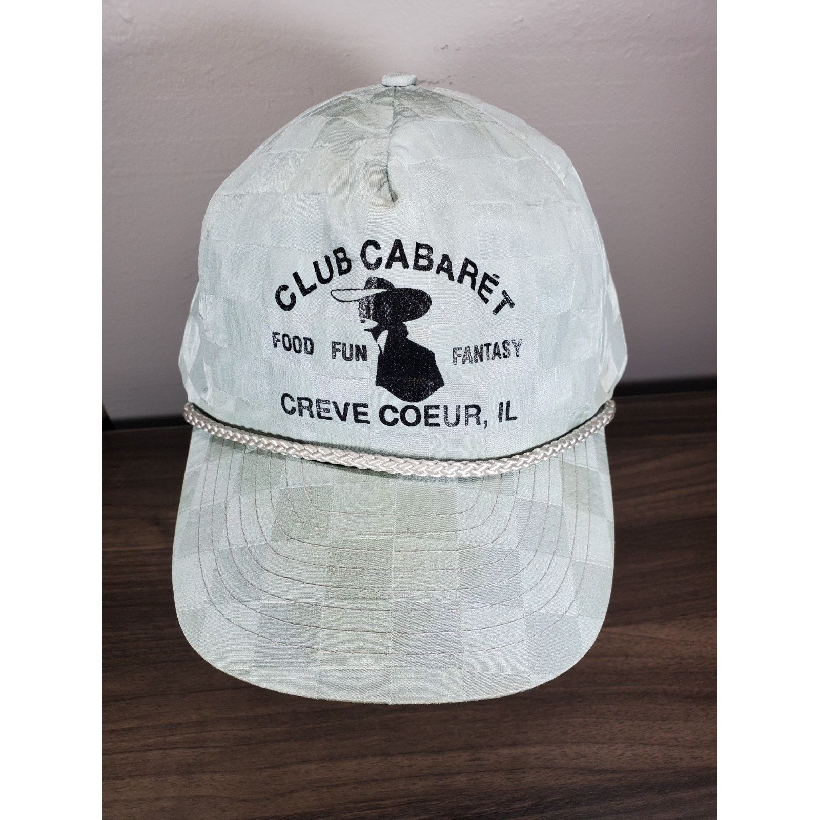Nissan × Vintage CLUB CABARET Hat Cap Strip Club Creve Coeur Illinois Trucker Size ONE SIZE - 4 Thumbnail
