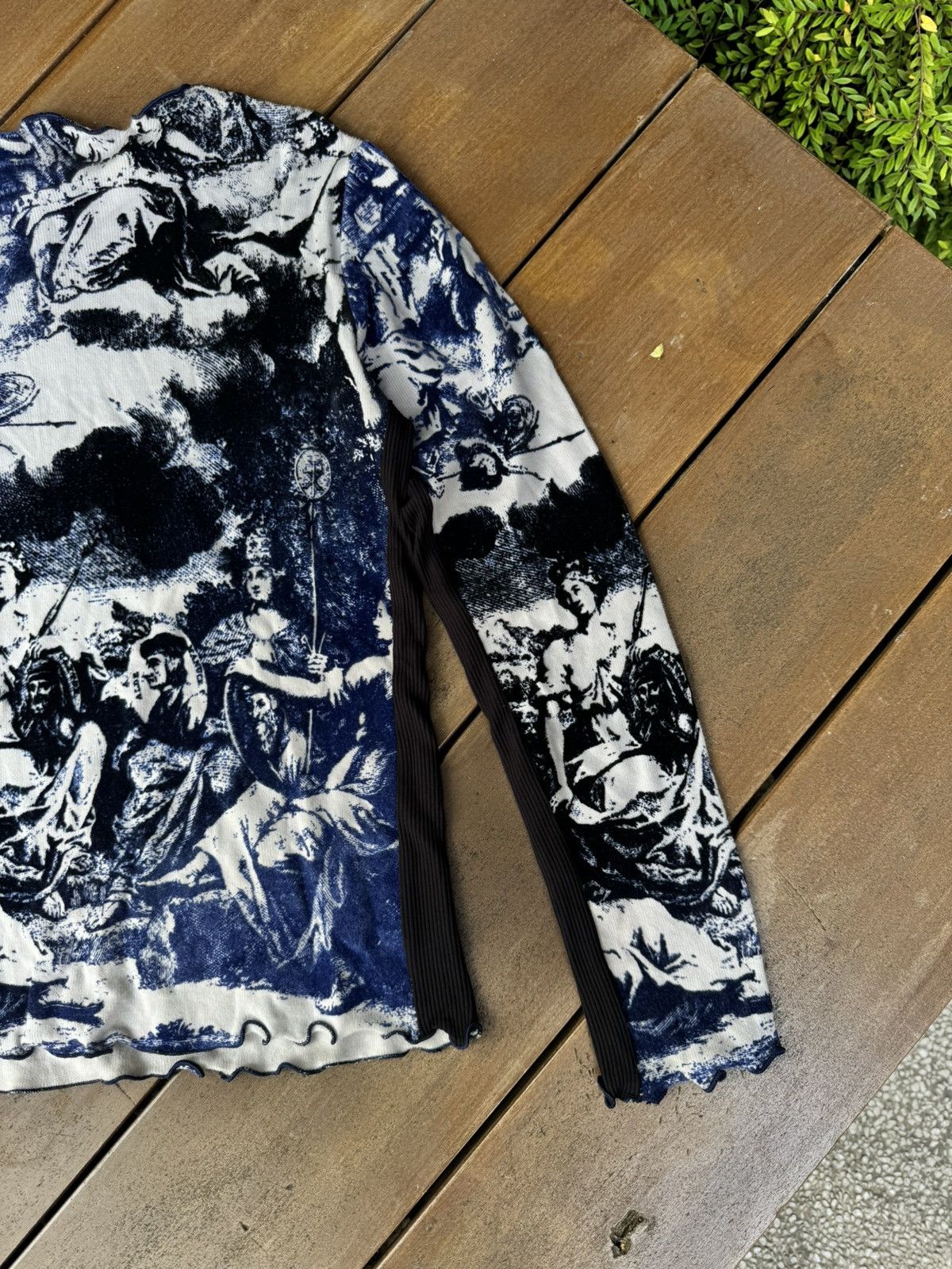 Cop Copine × Japanese Brand COP COPINE PARIS LONG SLEAVE TSHIRT Size M / US 6-8 / IT 42-44 - 10 Thumbnail