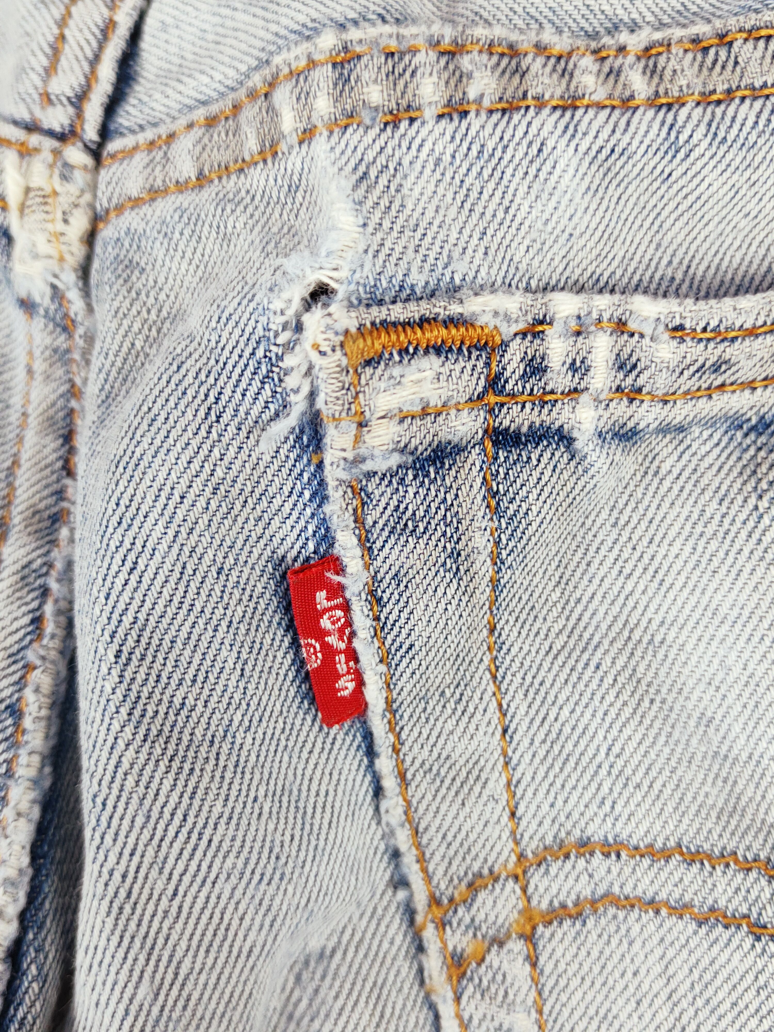 Levi's 517 Levi's Blue Distressed Ripped Jeans #S2712 Size US 29 - 8 Thumbnail
