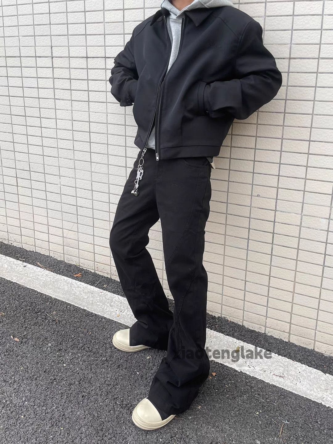 Designer × Japanese Brand × Vintage utility punk grunge bootcut patchwork yuppie pants Size US 30 / EU 46 - 7 Thumbnail
