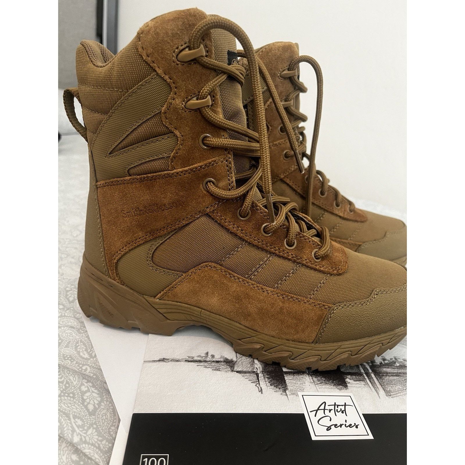 Other Smith & Wesson Ranger Tactical Boots Coyote Brown Men’s US 8 Size US 8 / EU 41 - 1 Thumbnail