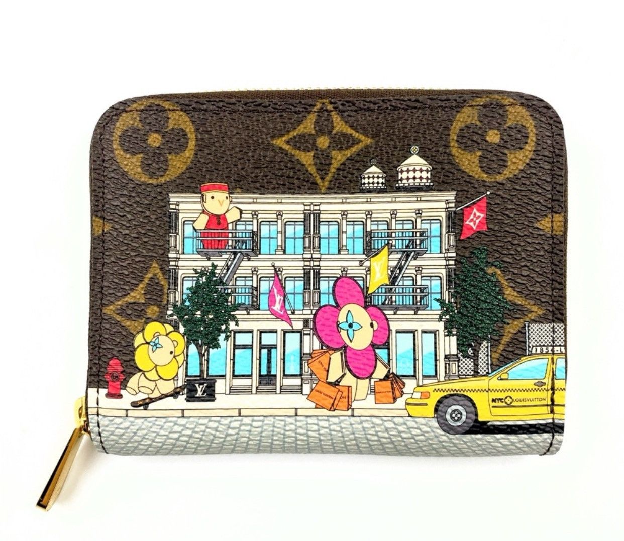 Louis Vuitton LOUIS VUITTON Monogram 2022 Xmas Animation NY Soho Zippy Size ONE SIZE - 1 Thumbnail