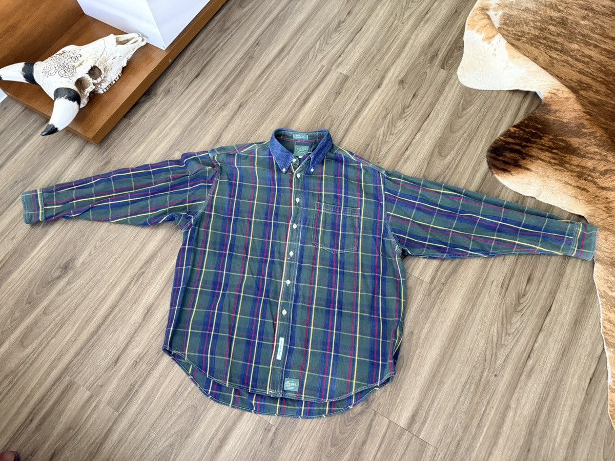 Other Vintage Baxter Brand Natural Clothing Shirt Plaid Size US XL / EU 56 / 4 - 1 Thumbnail