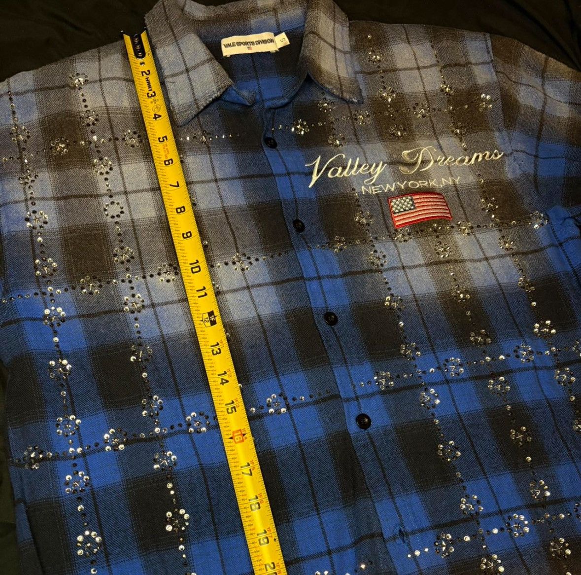 Vale Rare “The Blues” Vale Flannel Size US S / EU 44-46 / 1 - 3 Thumbnail