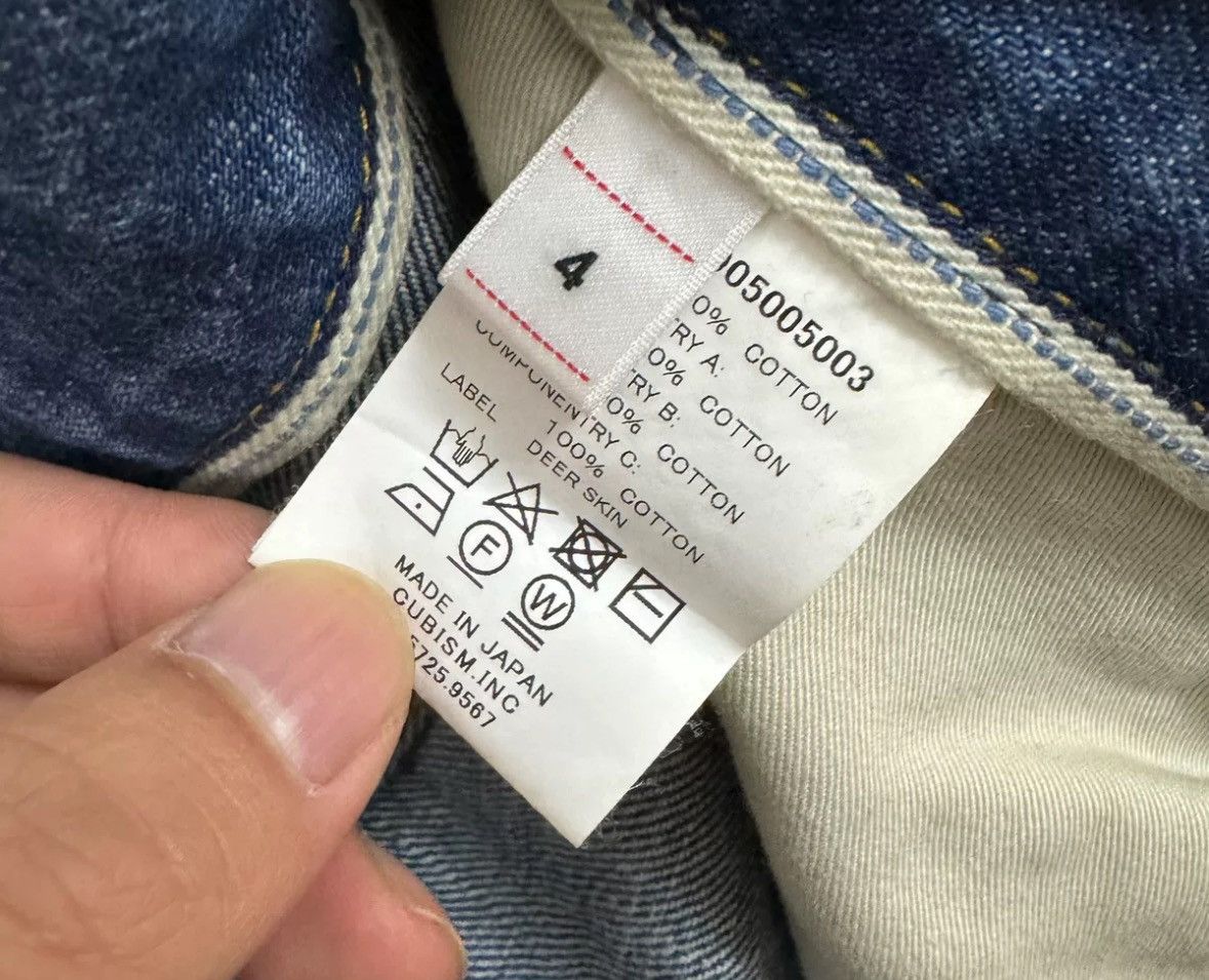 Visvim VISVIM 23AW I.C.T. SS JOURNEYMAN PANTS TACKED CRASH jeans Size US 32 / EU 48 - 7 Thumbnail