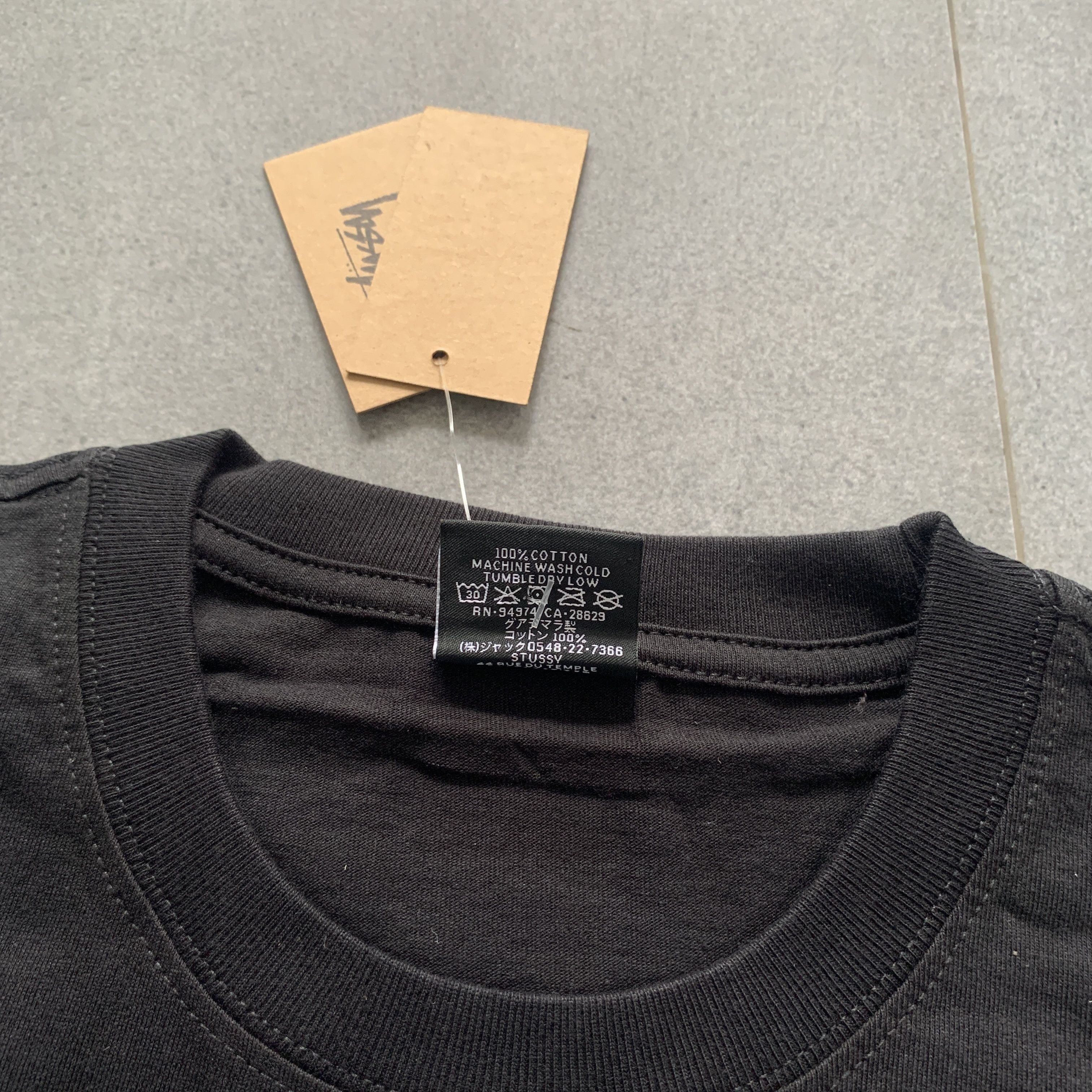Stussy Stussy Tee Black Size US L / EU 52-54 / 3 - 5 Thumbnail