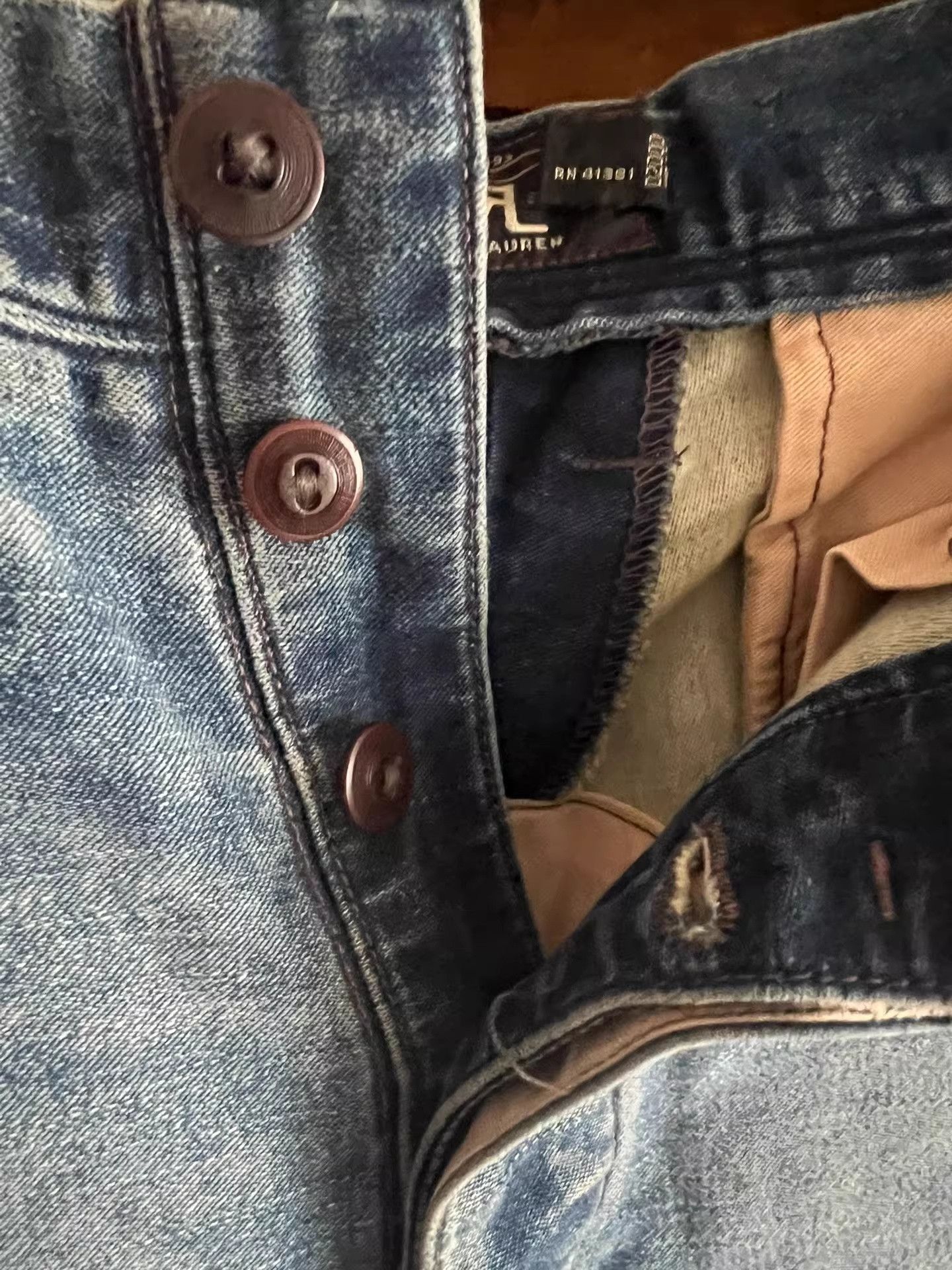 RRL Ralph Lauren Double RRL Vintage Denim Overalls Size US 28 / EU 44 - 5 Thumbnail