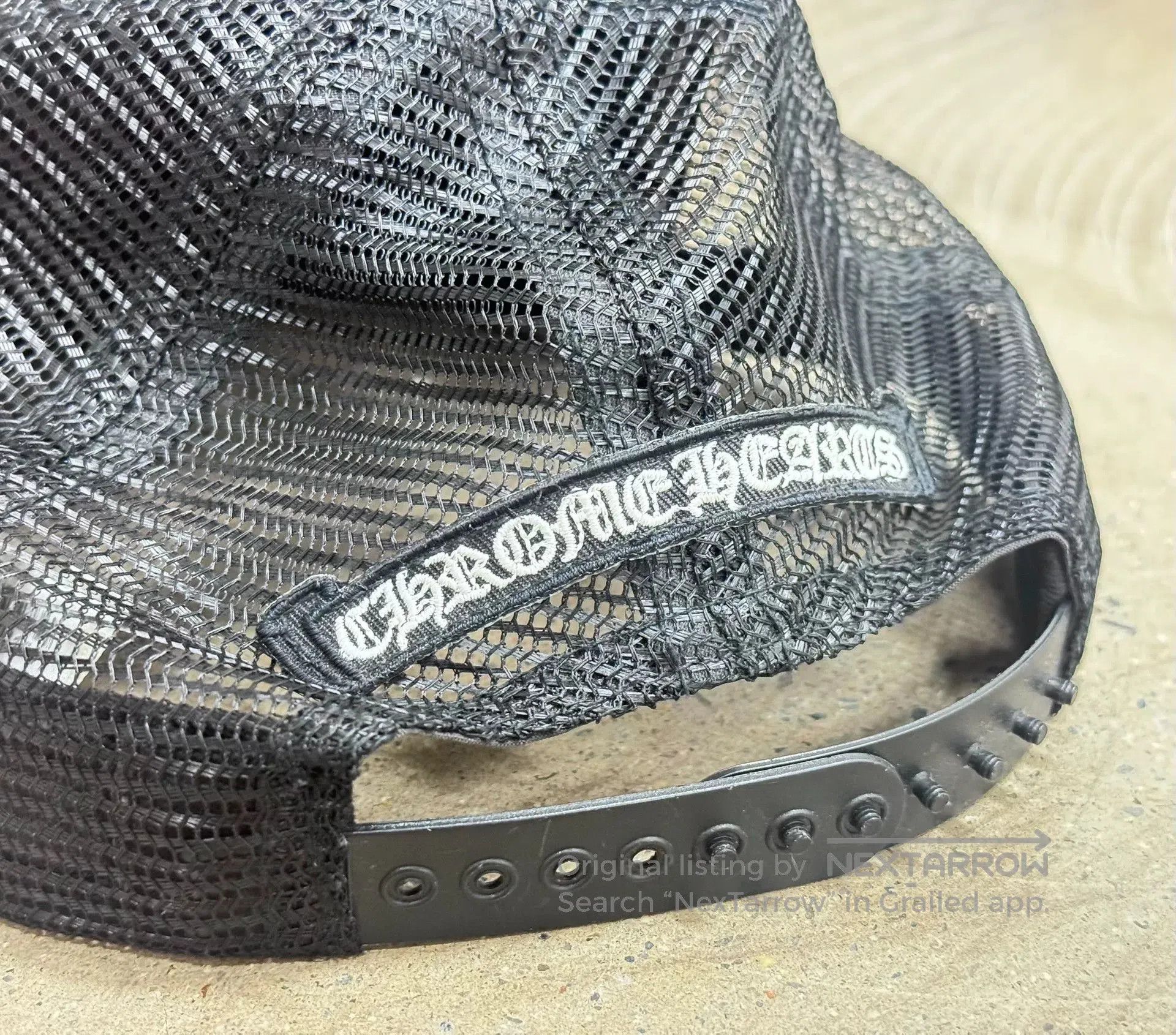 Chrome Hearts chrome hearts trucker hat with embroidery. Size ONE SIZE - 5 Thumbnail