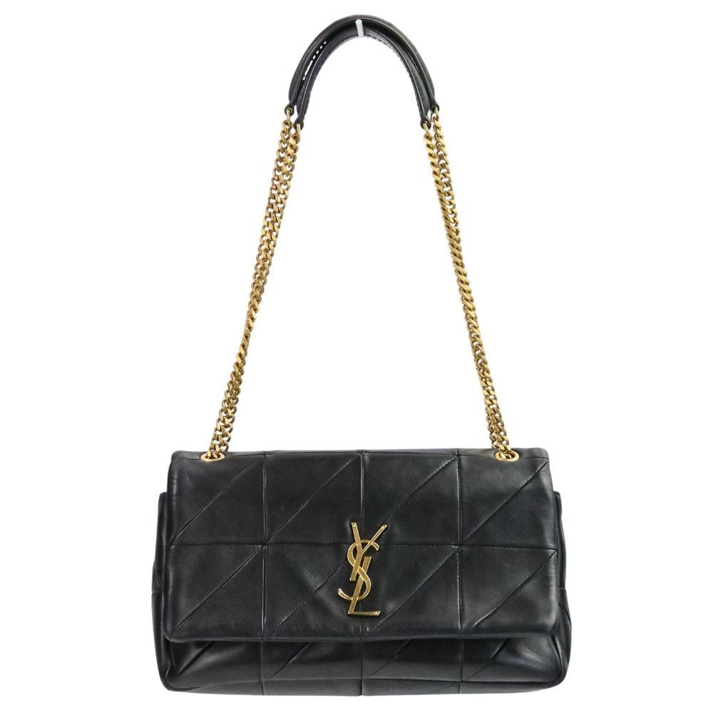 YVES Saint Laurent Paris Jamie Chain Shoulder Bag Leather Shoulder Bag 515821 Duty Free For Usa in Black, Women's