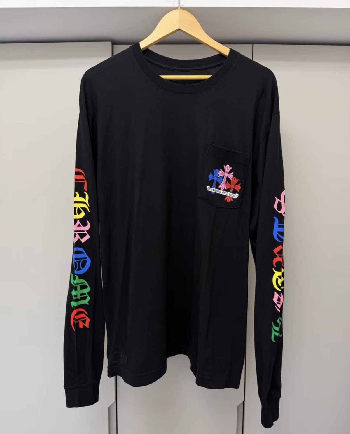 Chrome Hearts Chrome Hearts Black Long Sleeve top Size US XL / EU 56 / 4 - 2 Thumbnail
