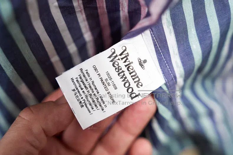 Vivienne Westwood Vivienne Westwood Drunkard Striped Shirt Size M / US 6-8 / IT 42-44 - 8 Thumbnail