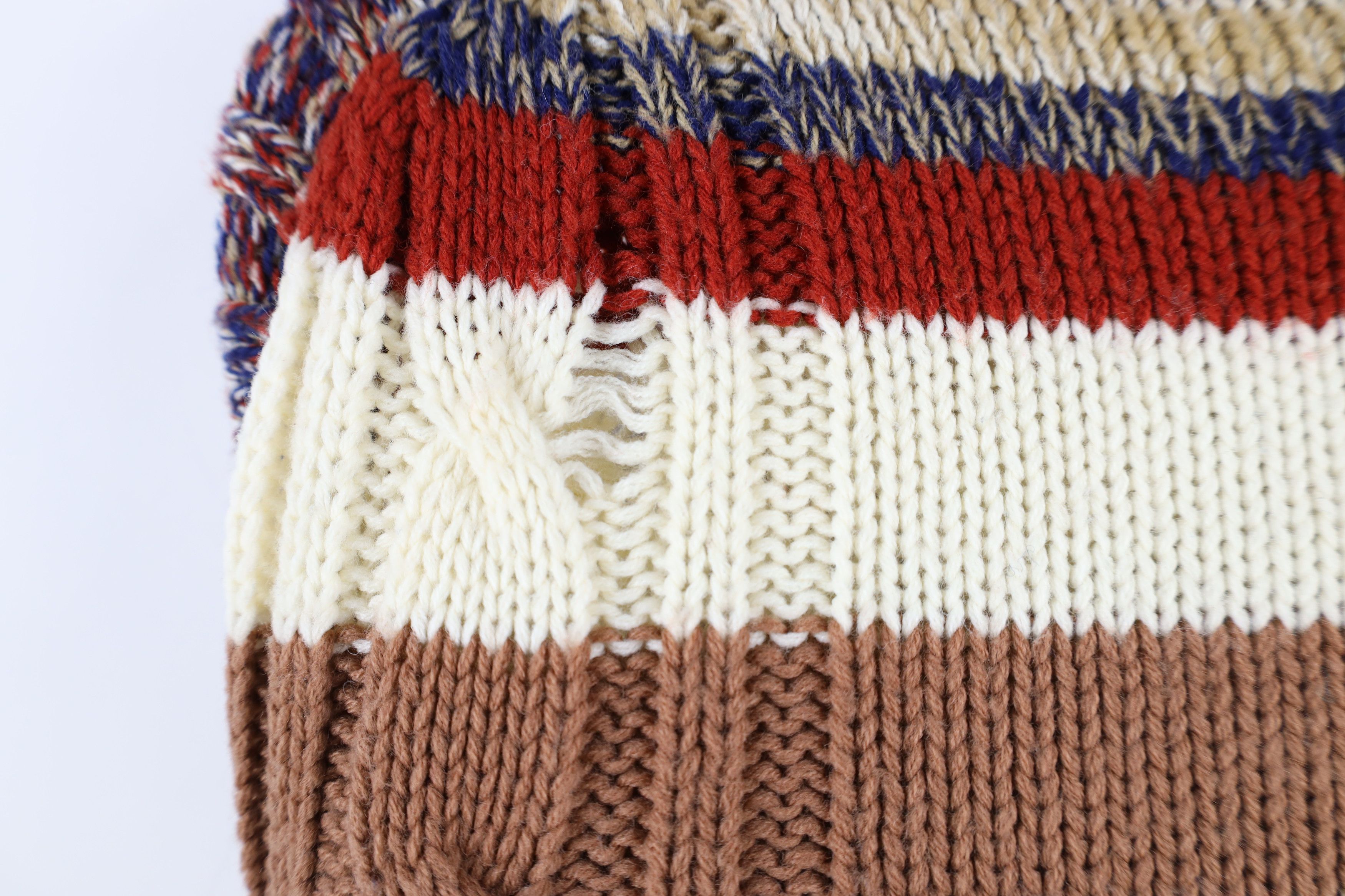 Vintage Vintage 70s Mid Century Modern MCM Cable Knit Sweater USA Size US M / EU 48-50 / 2 - 7 Thumbnail