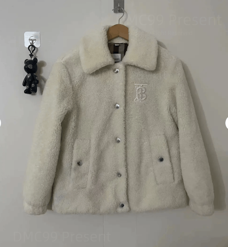 Burberry burberry lamb wool cotton jacket Size XS / US 0-2 / IT 36-38 - 1 Thumbnail