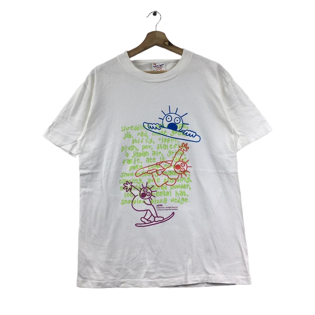 Vintage Vtg APPI KATIE DAVIS Surfing Skateboard Fido Dido Size M / US 6-8 / IT 42-44 - 1 Thumbnail