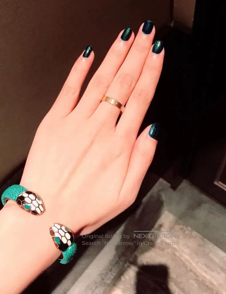 Bvlgari Bvlgari Green Snake Bracelet Size ONE SIZE - 9 Thumbnail