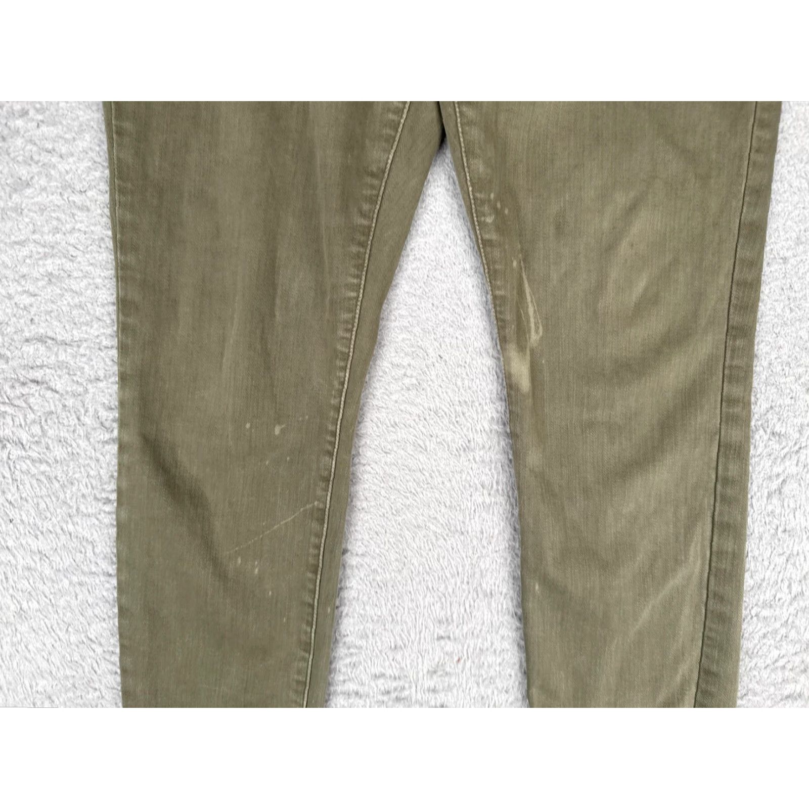 Lucky Brand Lucky Brand Lolita Skinny Jeans Womens 4 Green Med Wash Mid Rise Stretch 27x26 Size 27" / US 4 / IT 40 - 3 Thumbnail