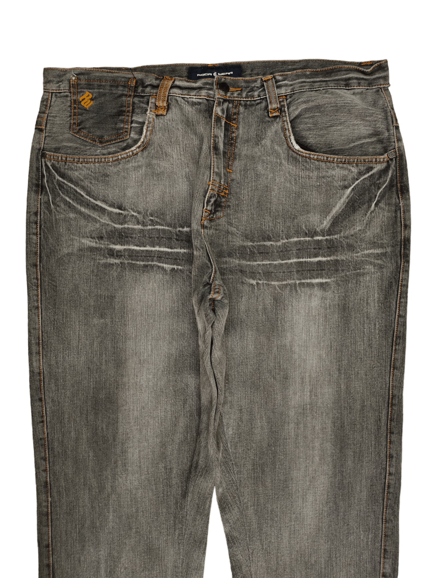 Rocawear Rocawear Embroidered Wide Leg Denim Y2k Jnco Baggy Jeans Size US 40 / EU 56 - 10 Thumbnail