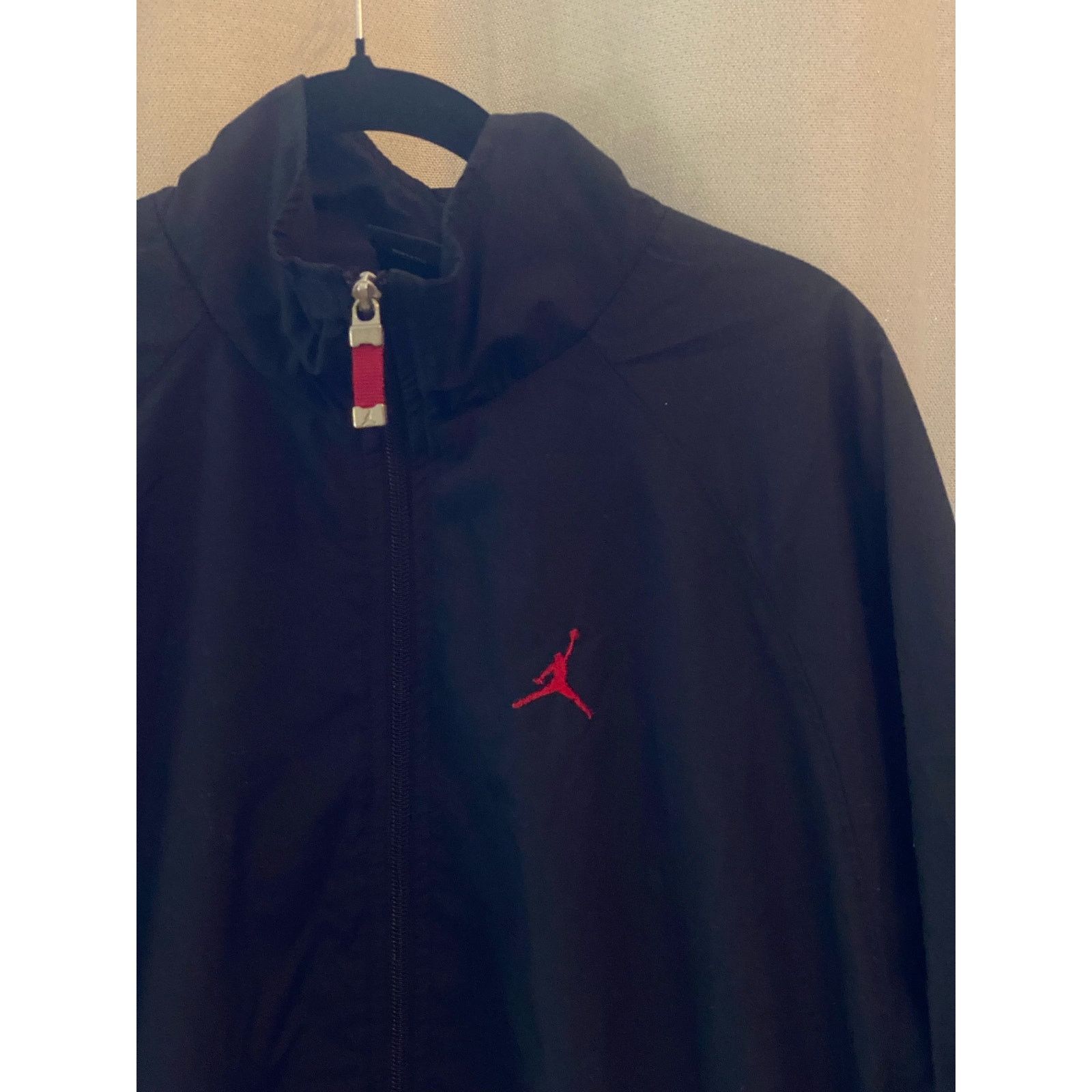 Jordan Brand vintage Jordan Track Jacket Black m medium Size US M / EU 48-50 / 2 - 1 Thumbnail