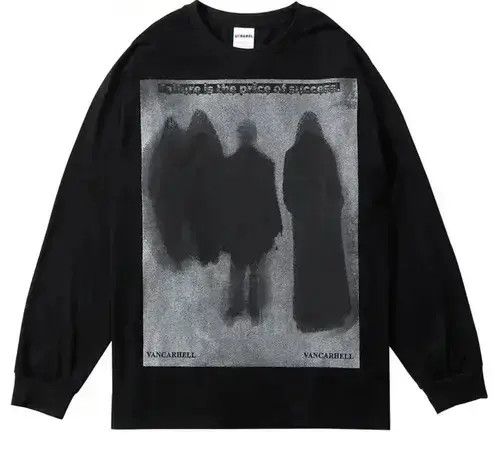 Vintage Demon Print Long Sleeve T-shirt Size US M / EU 48-50 / 2 - 4 Thumbnail