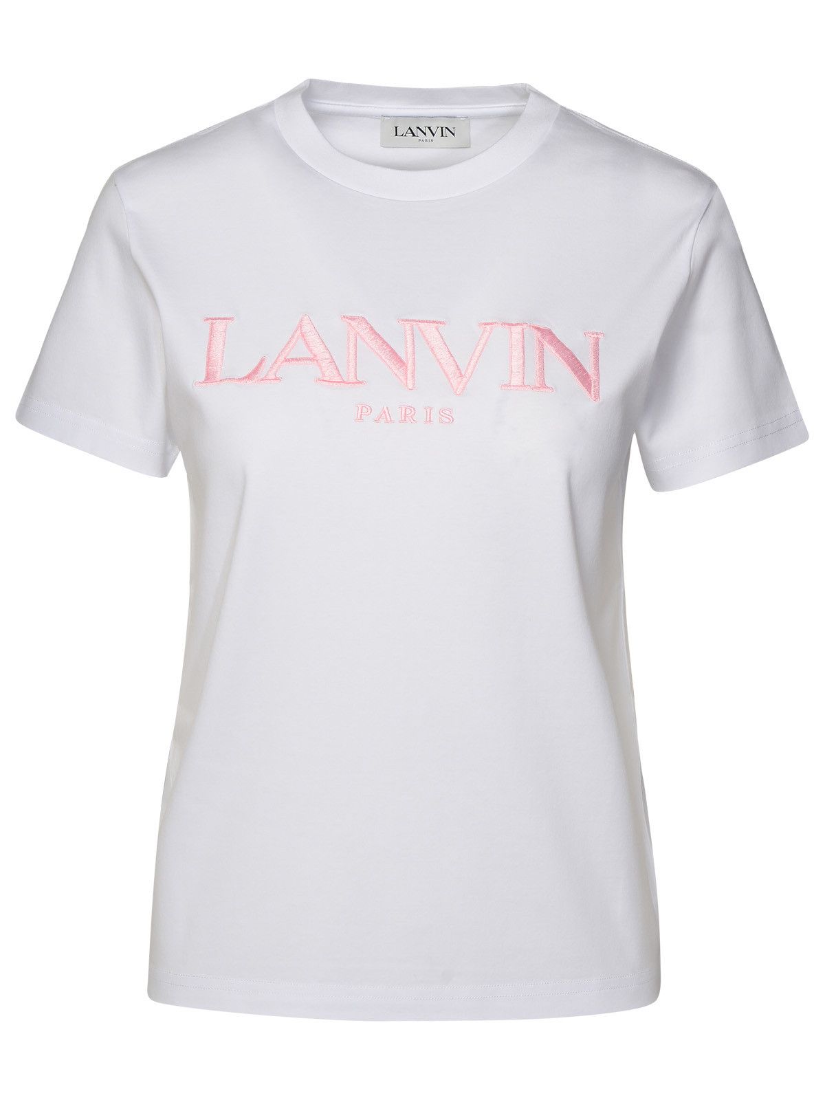 image of Lanvin White Cotton T-Shirt, Women's (Size XS)