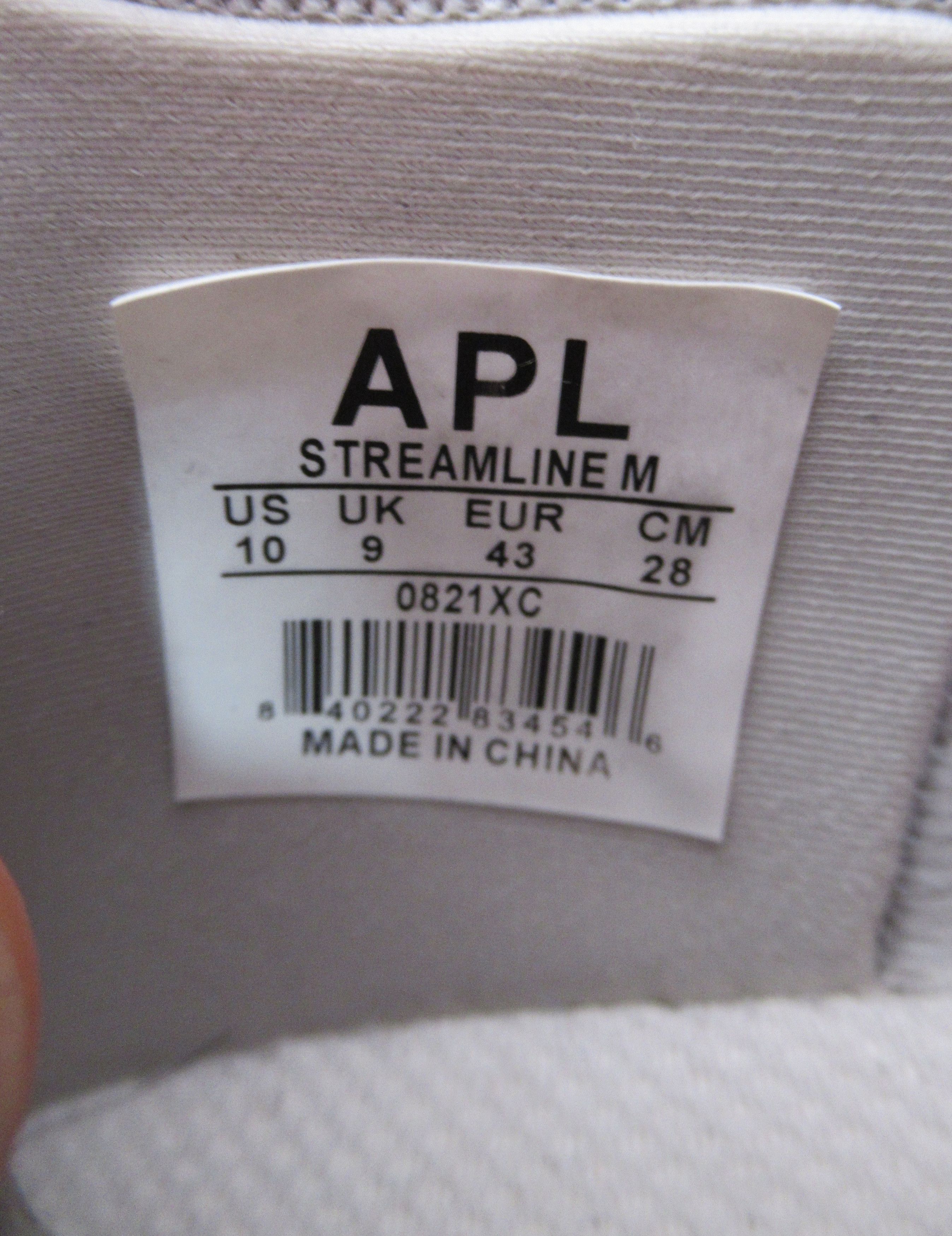Athletic Propulsion Labs APL Men's Streamline Running Sneakers Light Gray Size 10 US Size US 9.5 / EU 42-43 - 10 Thumbnail