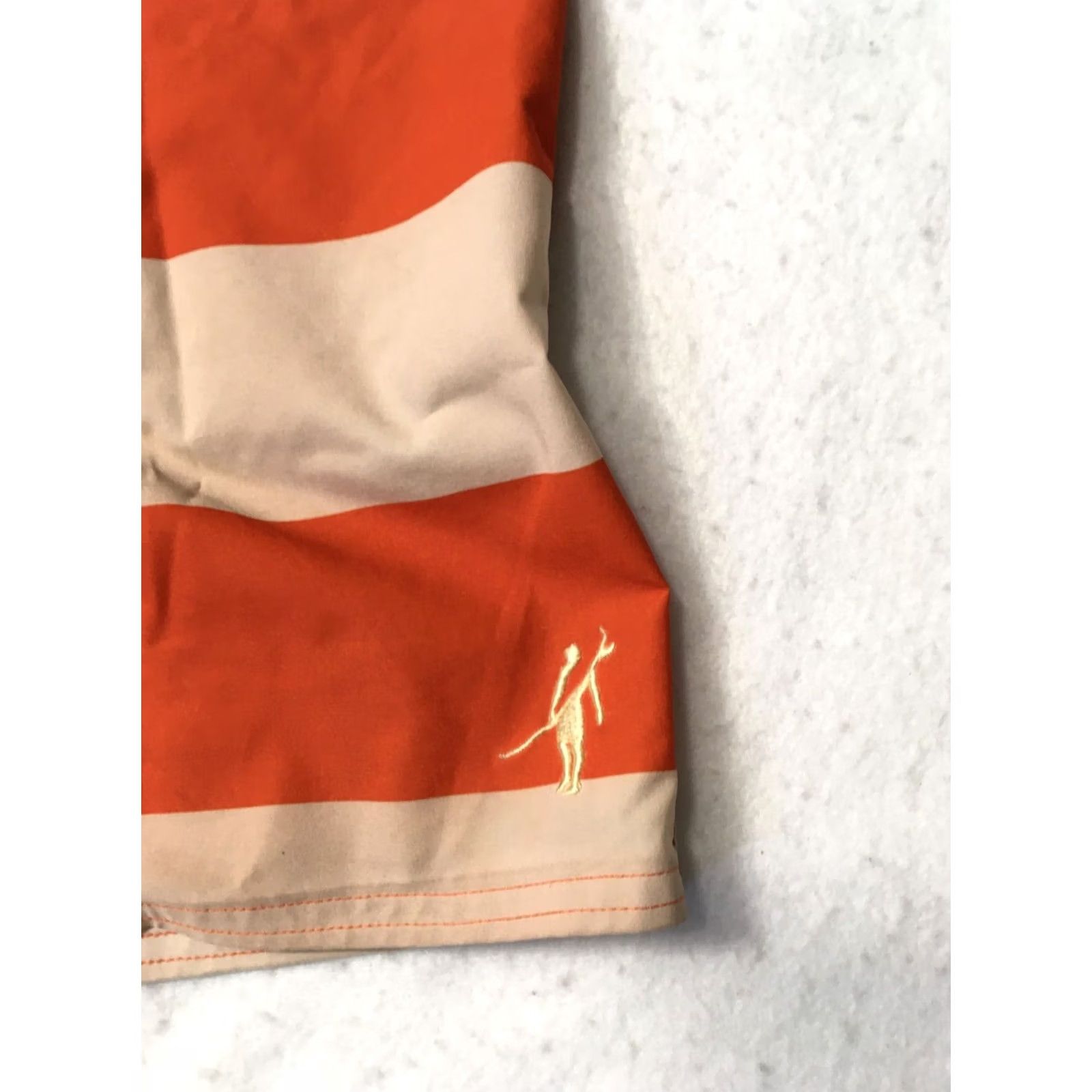 Swims Toes on the Nose Swim Shorts Orange Hawaiian Size 32 Nylon Mens Size US 32 / EU 48 - 7 Thumbnail