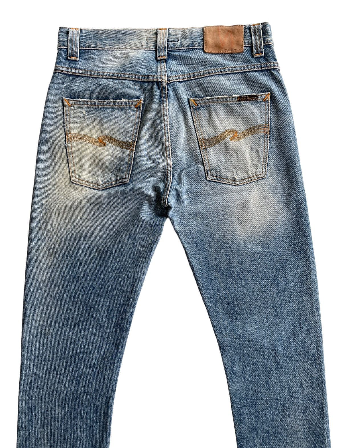 Nudie Jeans Nudie Grim Tim Distressed Denim Size US 30 / EU 46 - 5 Thumbnail