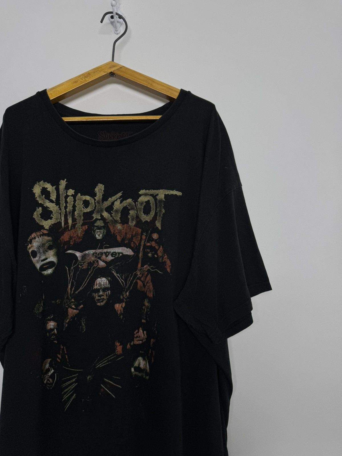 Slipknot SLIPKNOT T Shirt Black Double Sided Short Sleeve Size US XXL / EU 58 / 5 - 7 Thumbnail
