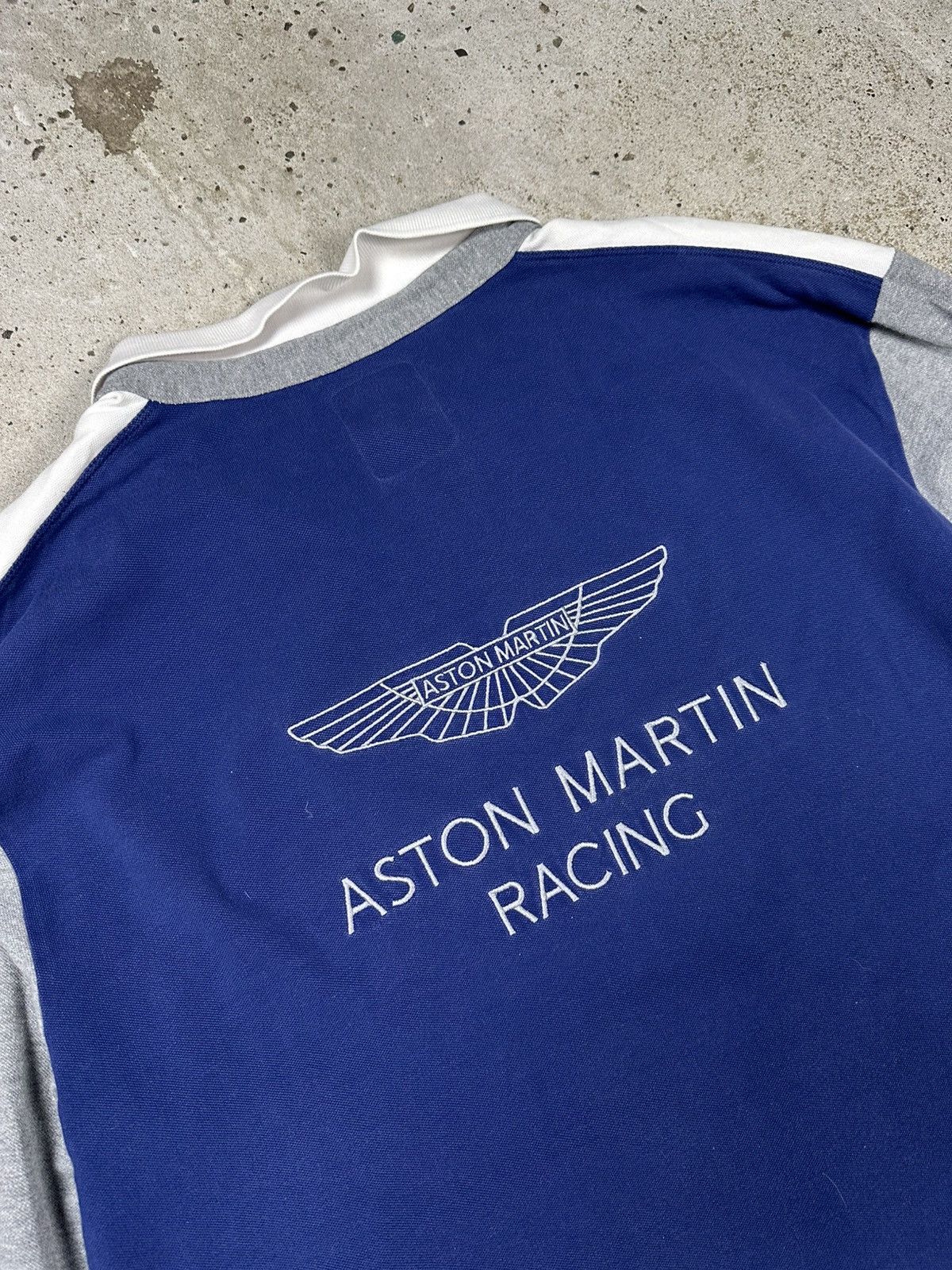 Hackett Vintage Hackett x Aston Martin Racing Long Sleeve Polo Rugby Size US XL / EU 56 / 4 - 12 Thumbnail