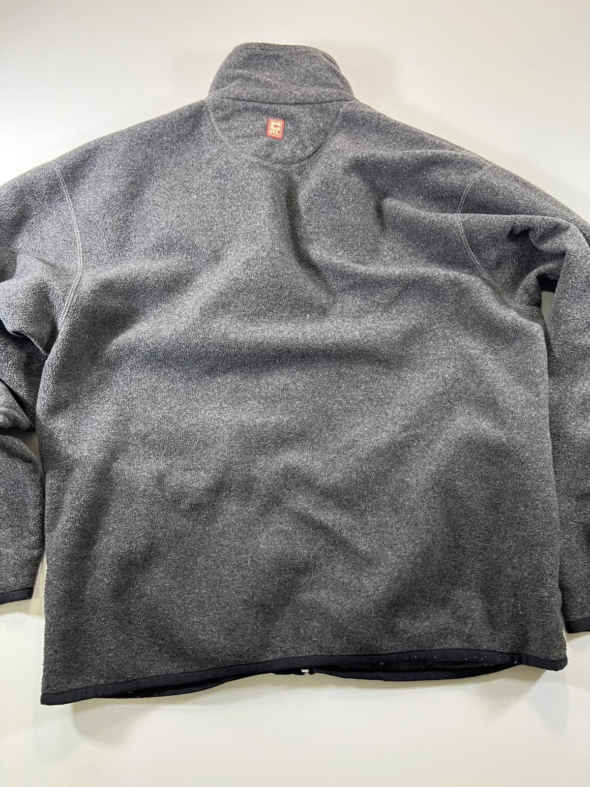 Chaps Ralph Lauren Vintage Chaps Ralph Lauren Grey Full-Zip Fleece Jacket Large Size US L / EU 52-54 / 3 - 7 Thumbnail