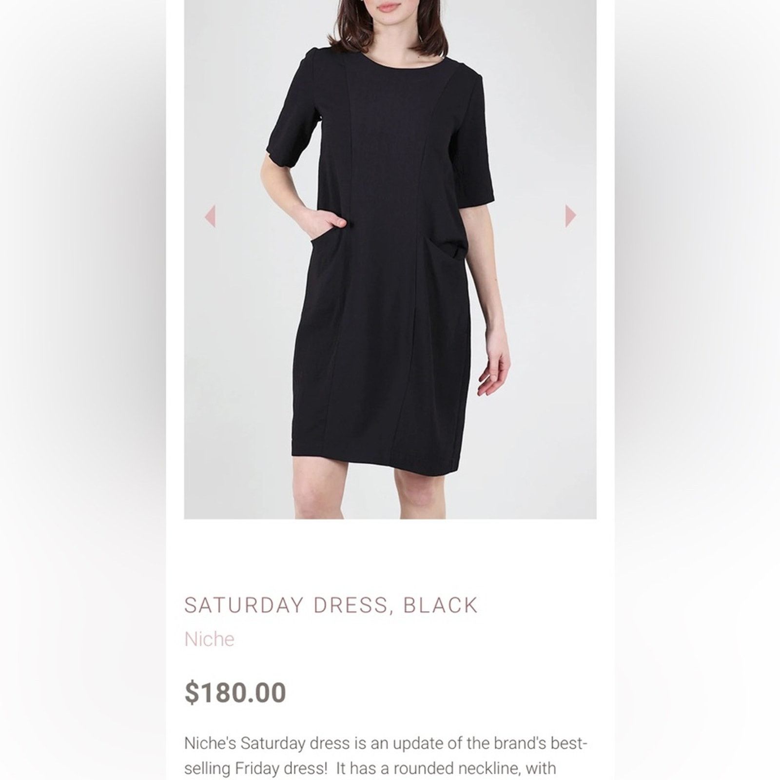 Niche Niche Nilgun Derman black dot knit bubble hem long dress Size M / US 6-8 / IT 42-44 - 13 Thumbnail
