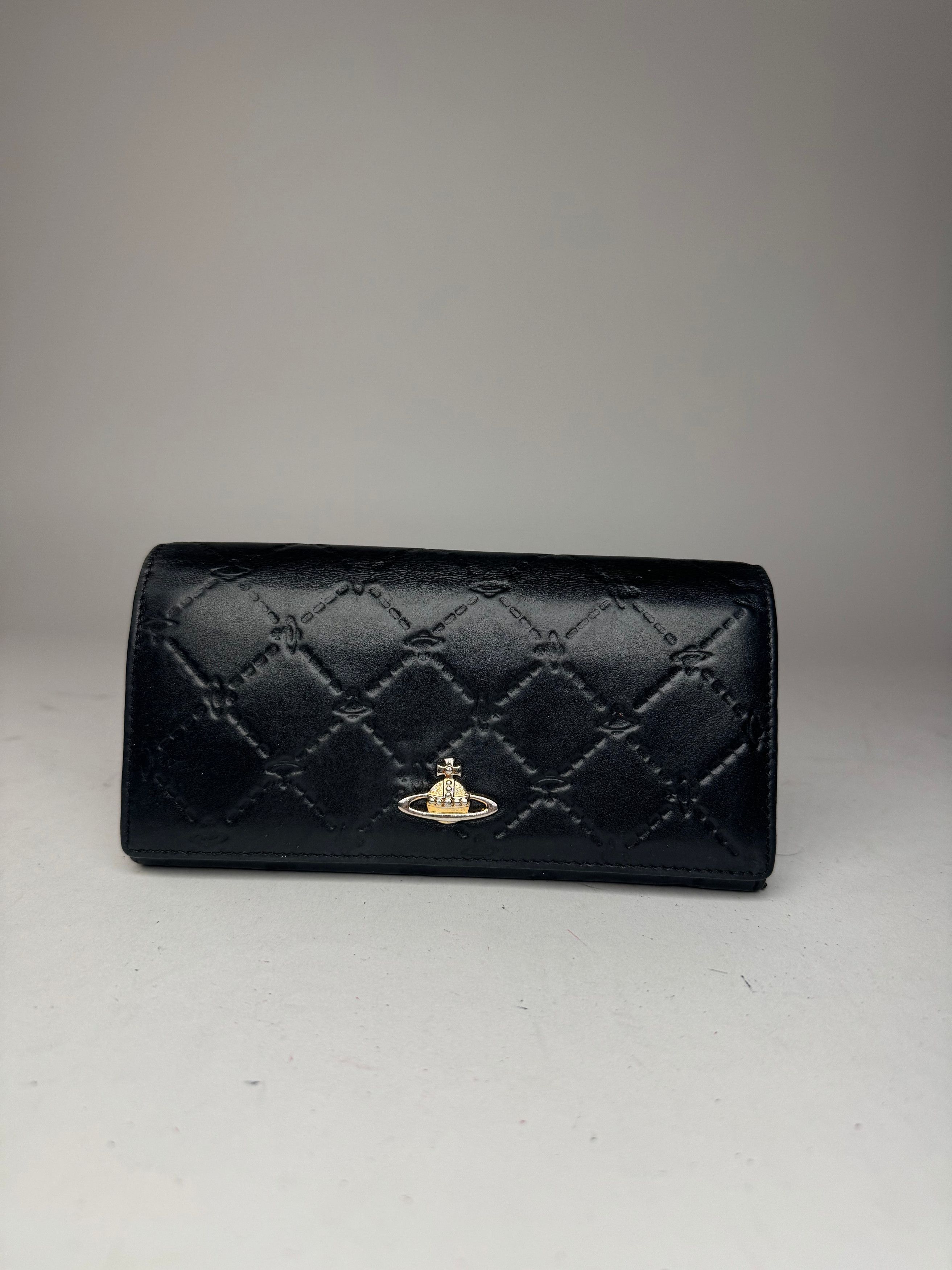 Vivienne Westwood Vintage Leather Wallet Black Size ONE SIZE - 1 Thumbnail