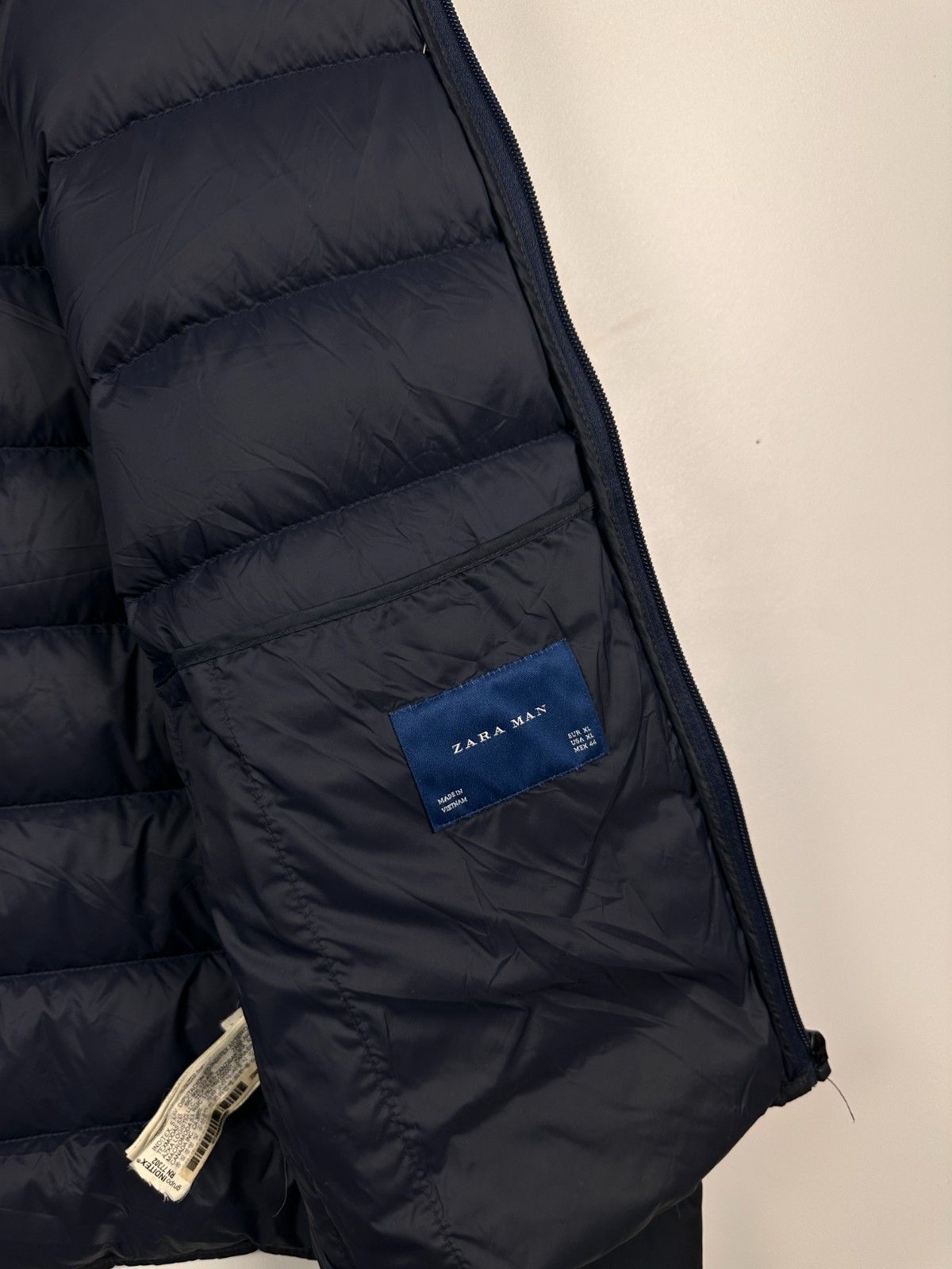 Zara Zara Mens Down Puffer Jacket Nevy Size XL Size US XL / EU 56 / 4 - 6 Thumbnail