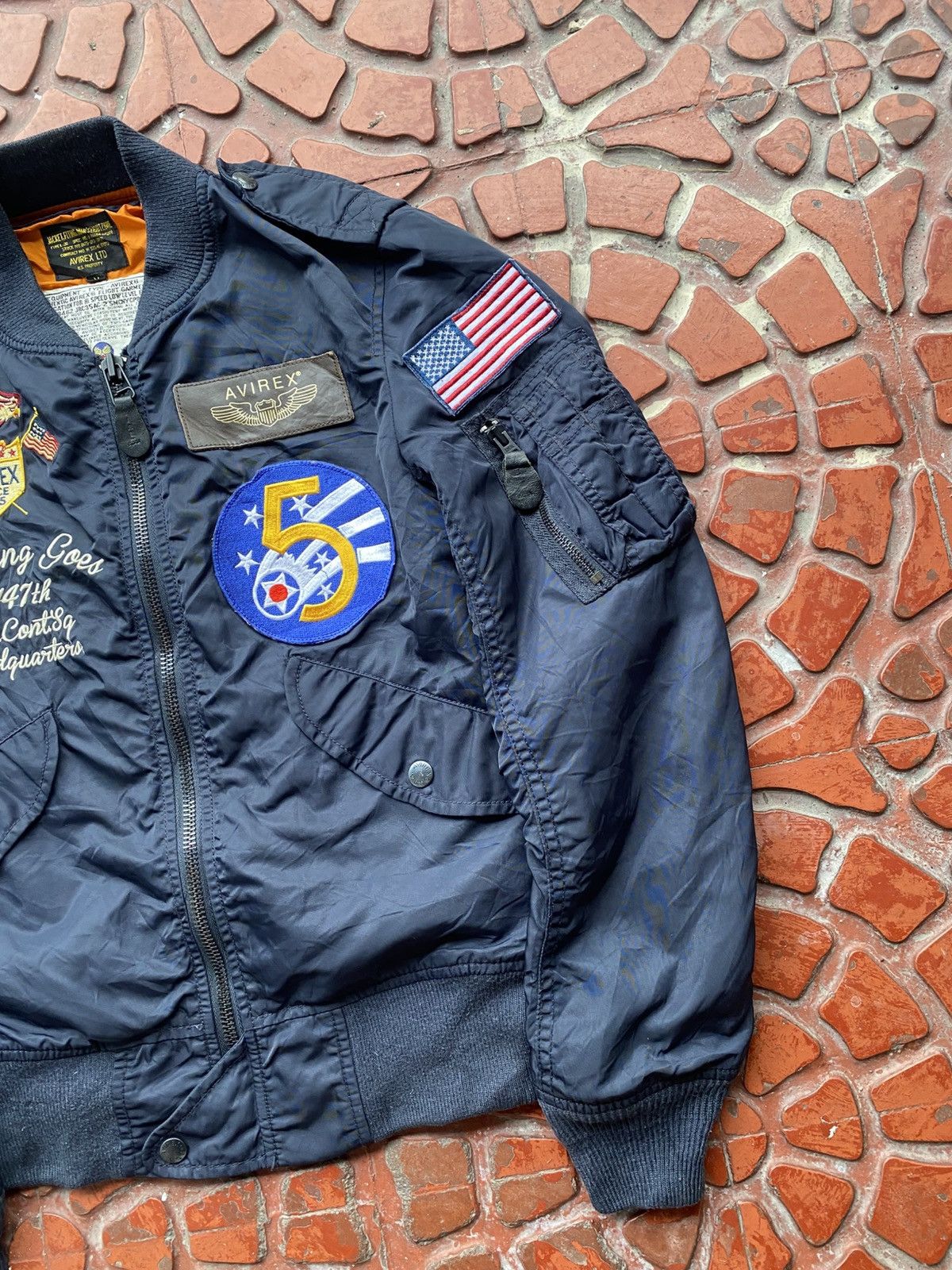 Avirex AVIREX L-2 5TH AIR FORCE FLIGHT BLOUSON JACKET Size US M / EU 48-50 / 2 - 4 Thumbnail