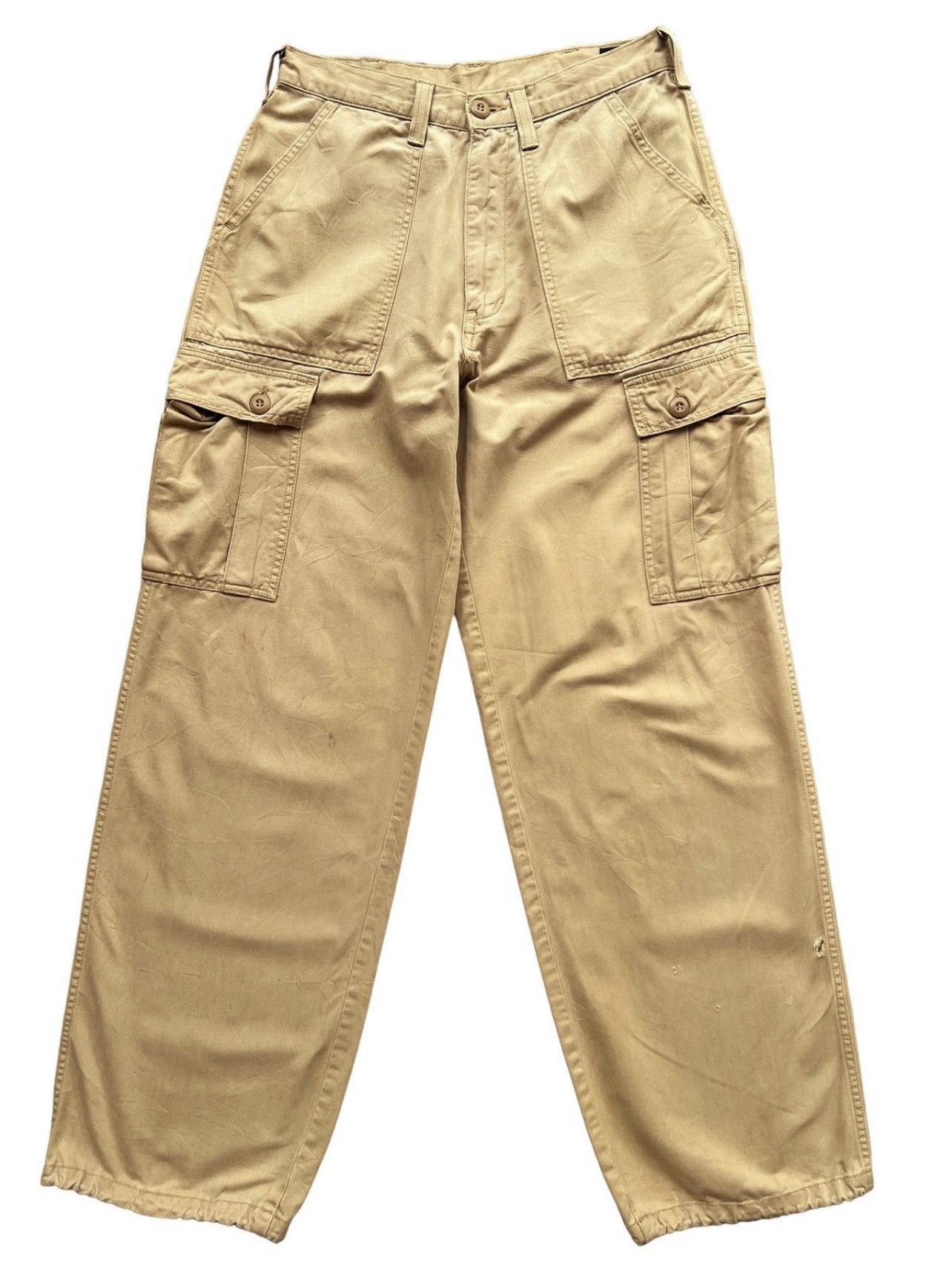 Schott Vintage Schott USA Military Cargo Parachute Pants 30x32 Size US 30 / EU 46 - 1 Thumbnail
