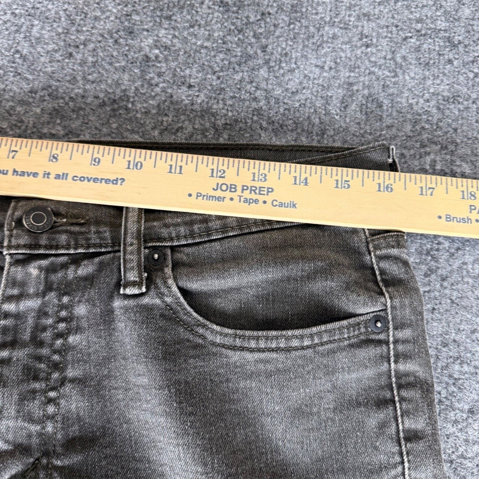 Levi's Levis 541 Athletic Taper Mens 31x30 Black Stretch Jeans Size US 31 - 7 Thumbnail