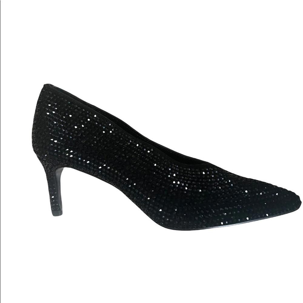 Other New Lola Cruz Black Crystal Embellishment Heel Pumps Size 39 Size US 9 / IT 39 - 11 Thumbnail