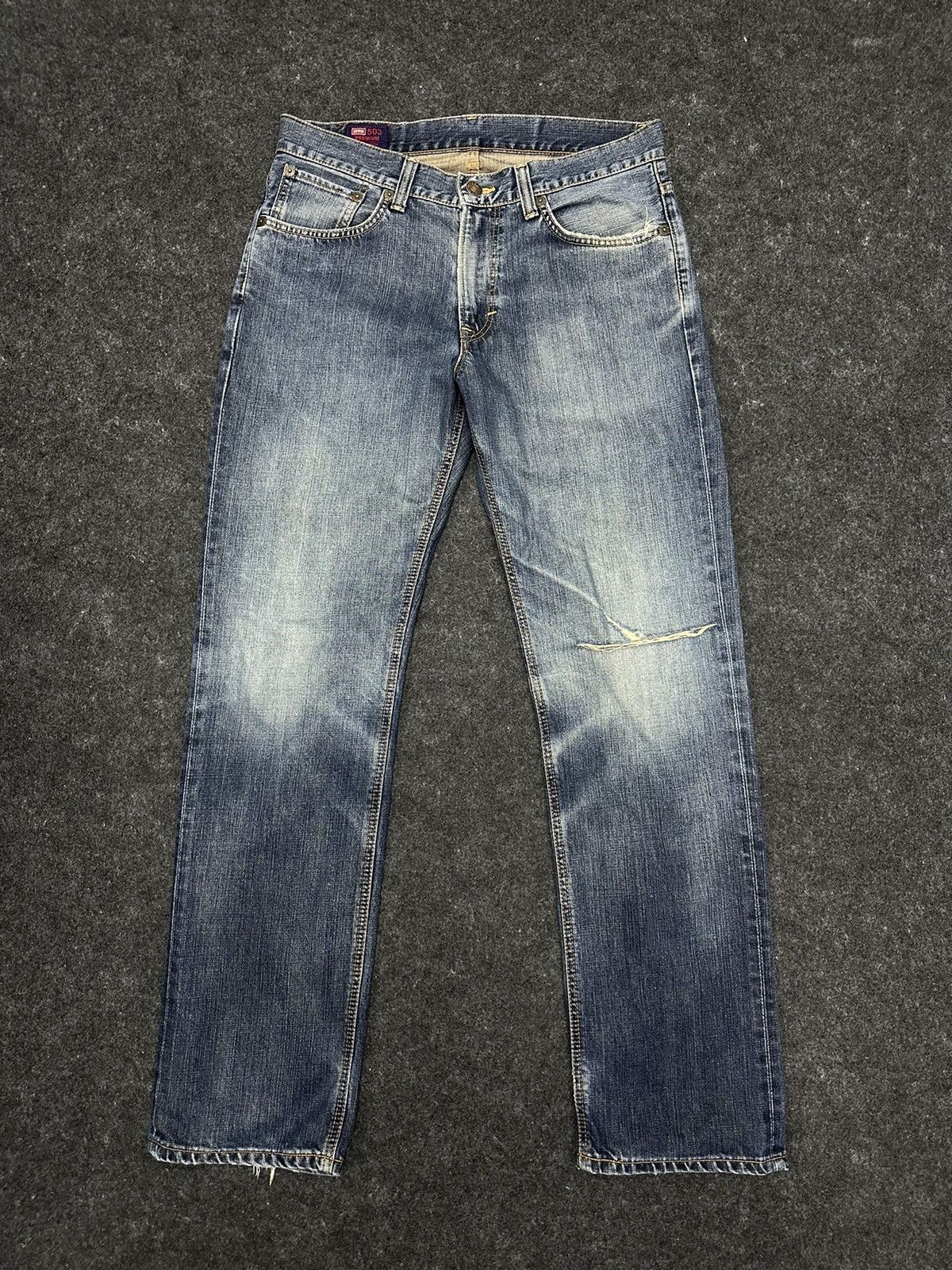 Edwin × Hysteric Glamour × If Six Was Nine Vintage Edwin 503 Japan Faded Washed Denim Size 34 F45 Size US 34 / EU 50 - 1 Thumbnail