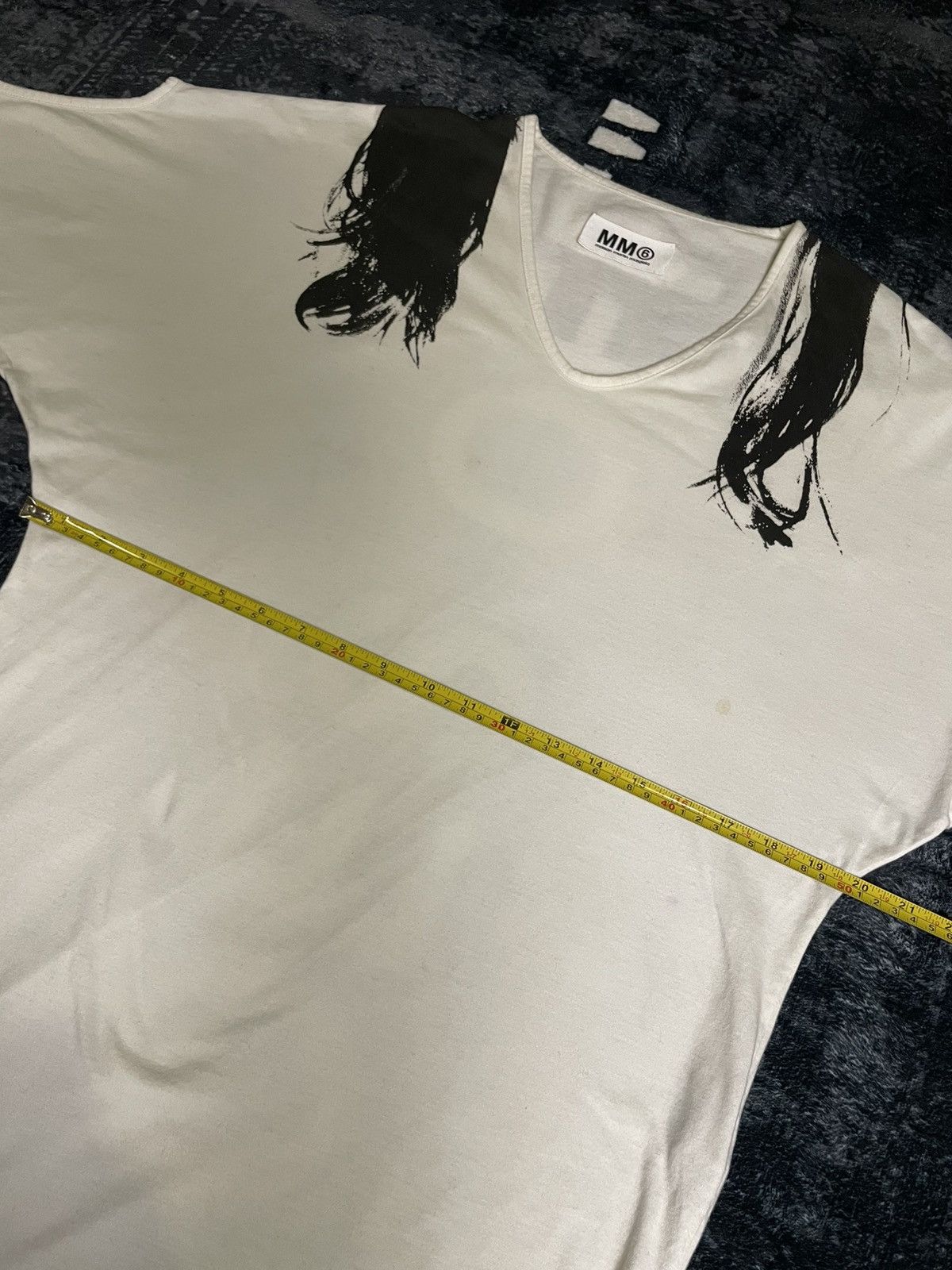Maison Margiela MM6 Maison Margiela Longhair Tee Size US M / EU 48-50 / 2 - 15 Thumbnail